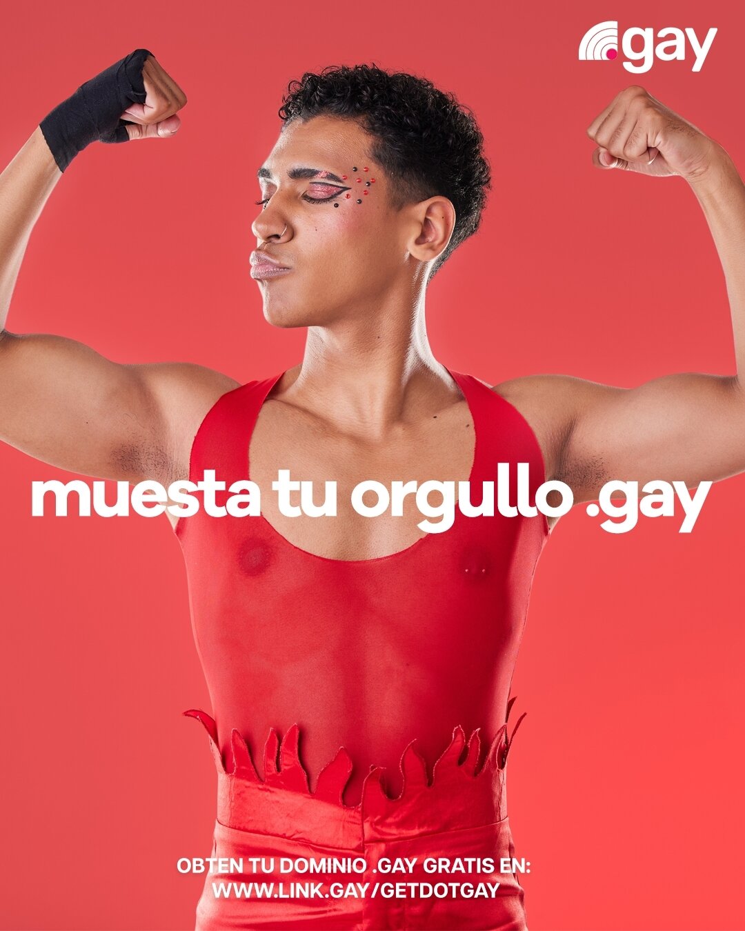 &iquest;Est&aacute;s buscando una forma mas divertida y significativa de mostrar TU orgullo LGBTQ+ en linea? 💻🌈 

Es tiempo de &iexcl;obtener tu propio dominio punto gay! Ya que no solo estar&aacute;s colaborando para crear un internet m&aacute;s i