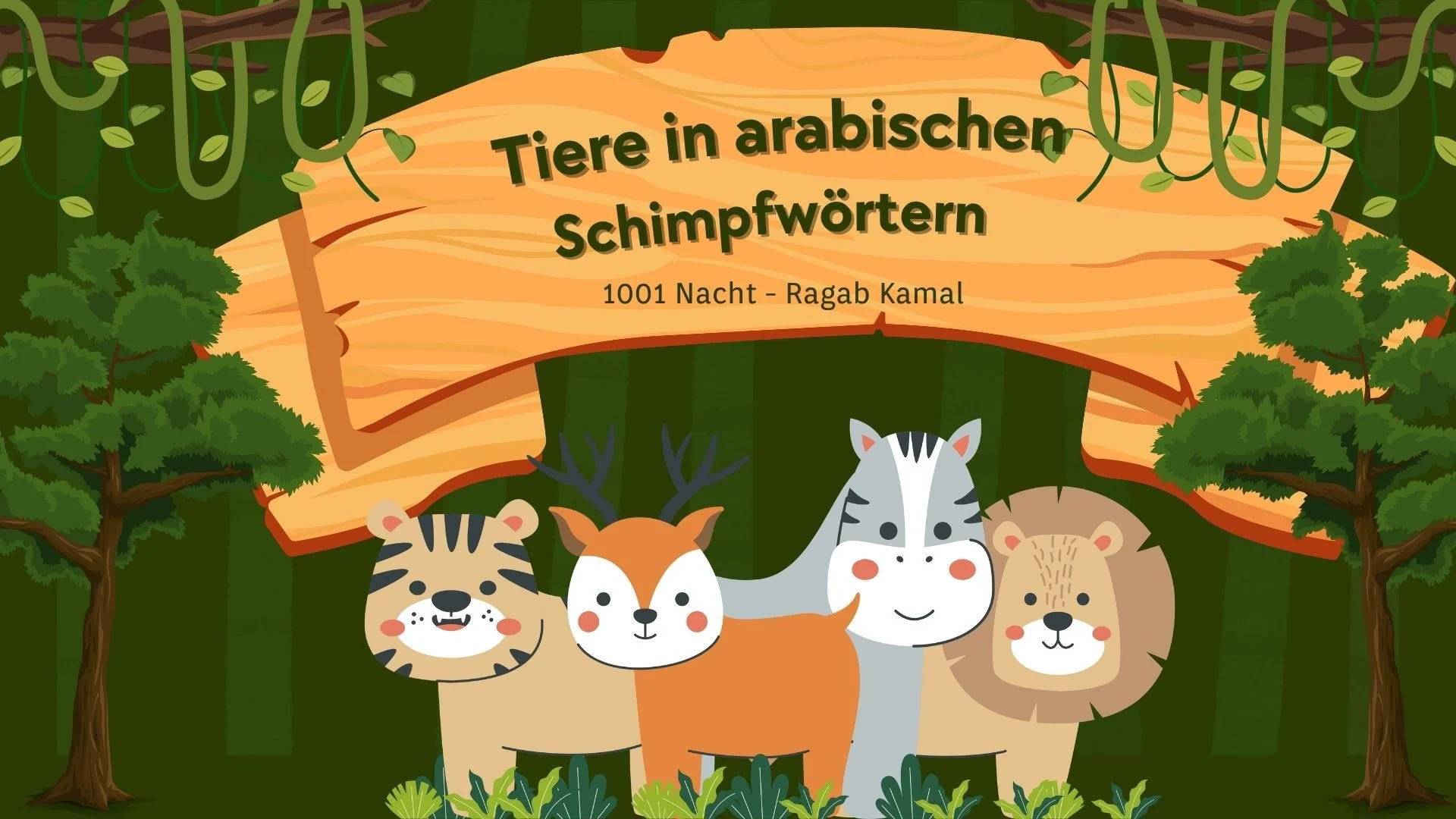 Tiere in arabischen Schimpfwörtern