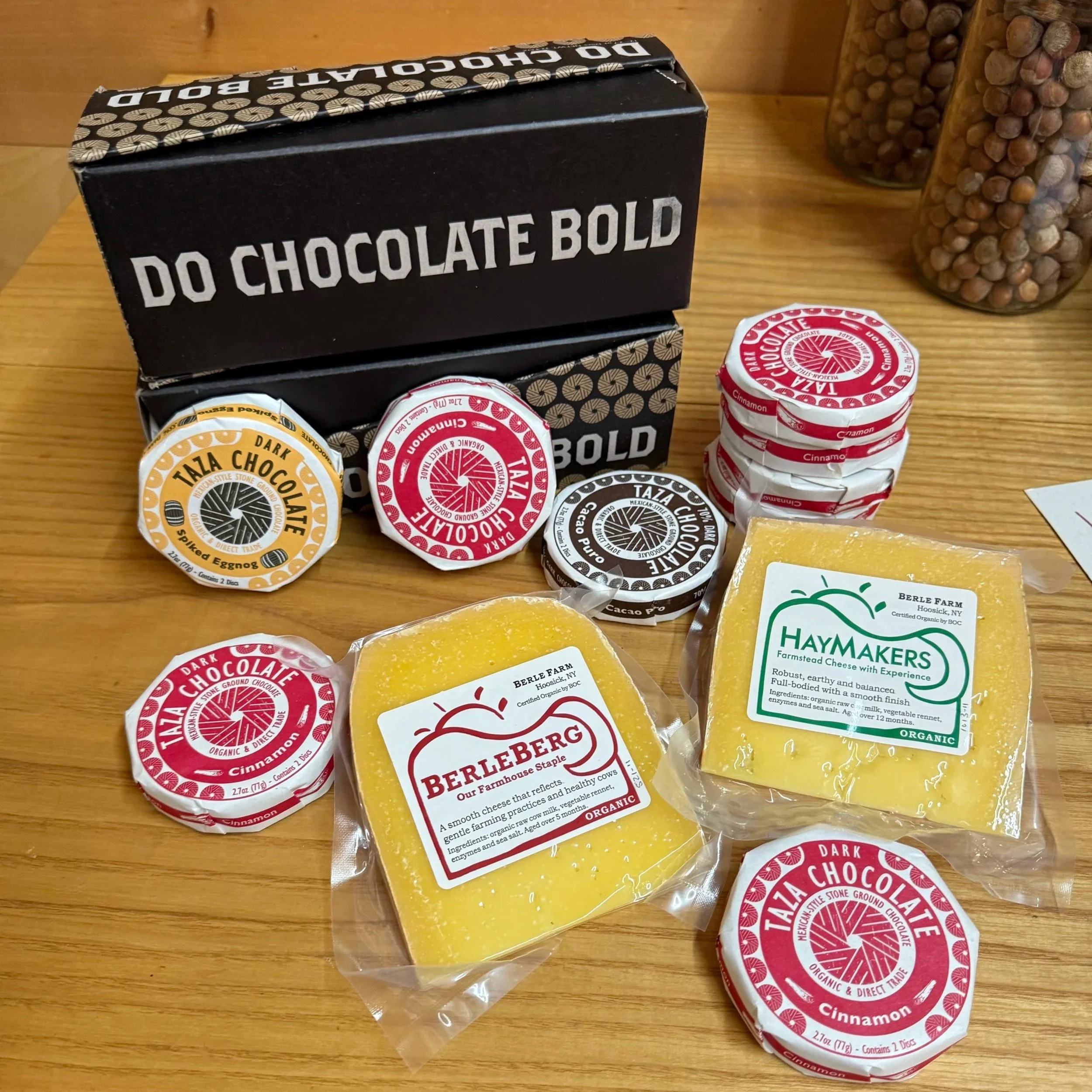 Cheese & Chocolate Menu