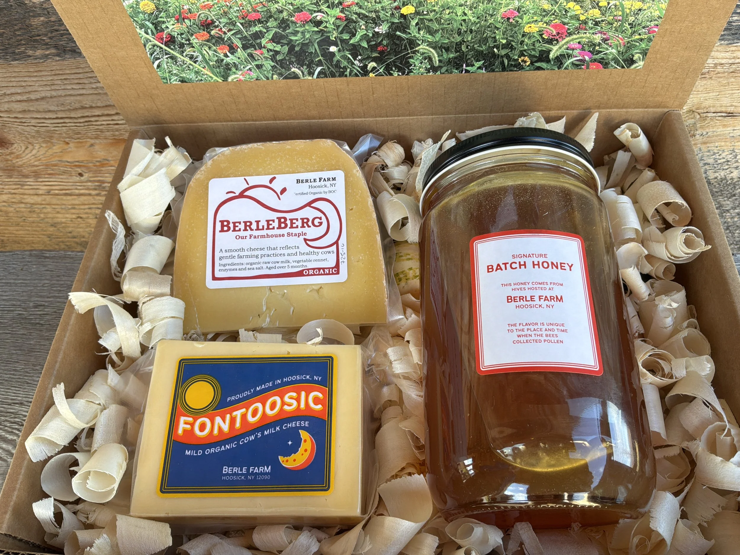Cheese and Honey /Maple syrup