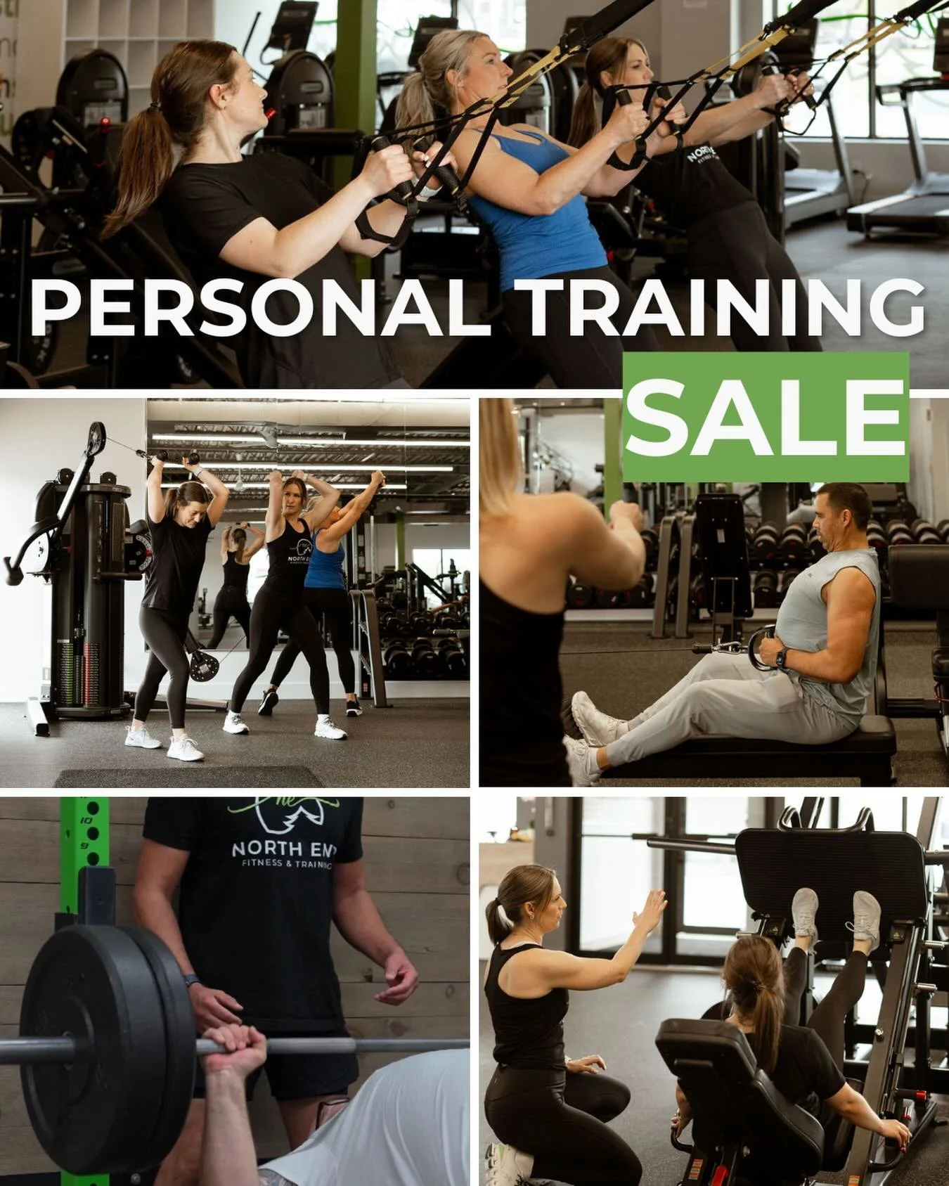 Now&rsquo;s your chance! 🎉

Work with THE BEST of the best in North Durham! 

North End Trainers are multi-certified, committed to the members they work with, adaptable, professional, knowledgeable and experienced. Your workouts are about YOU, tailo