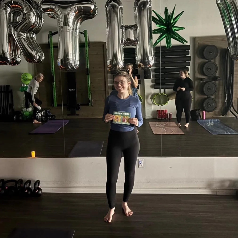 Thank you for joining us for Gentle Yoga. 🧘&zwj;♂️ 🍃 

Congrats to new member Nicole for winning a tasty treat from our buddies at @anywayfruit