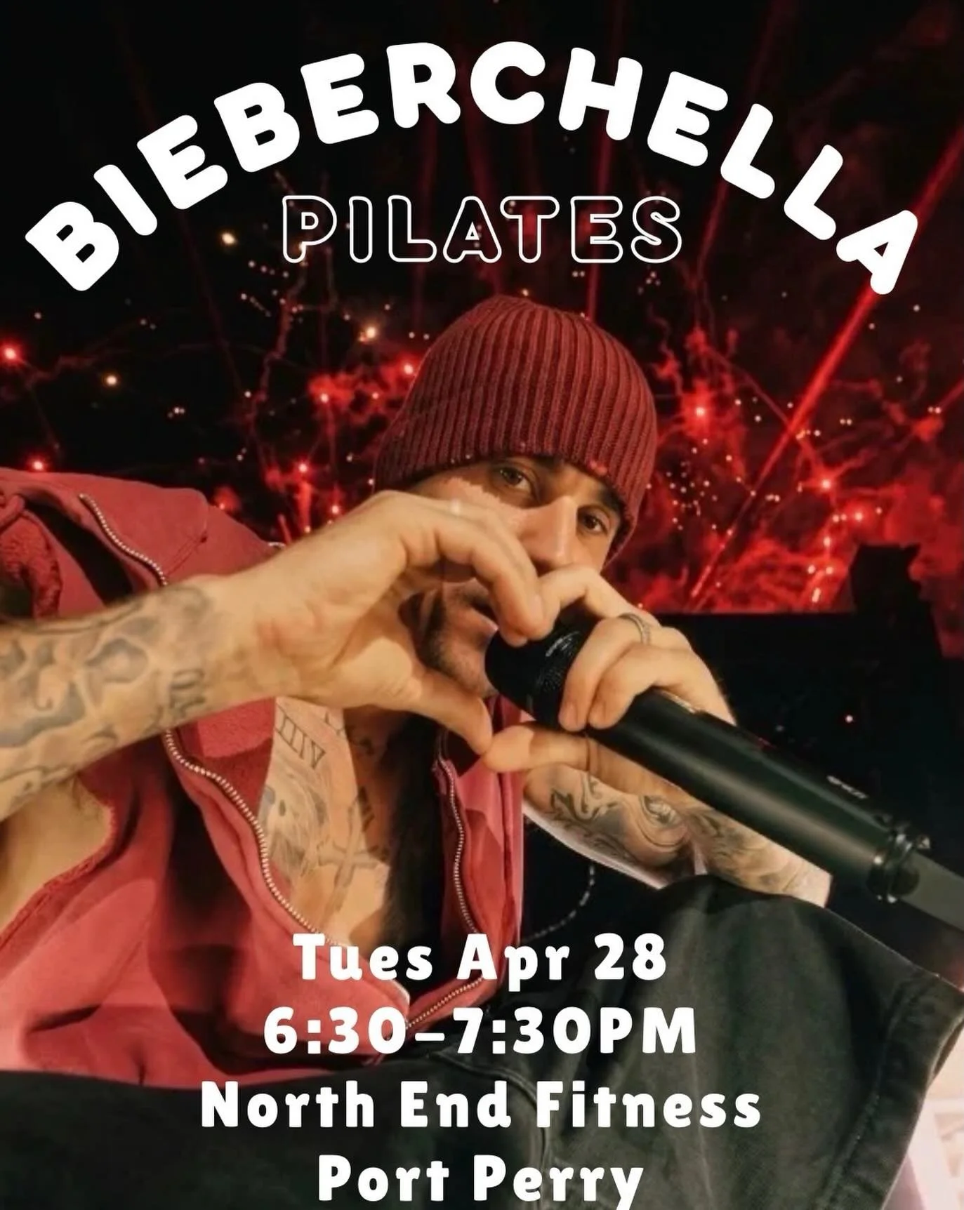 Beliebers, this one&rsquo;s for you. 🎤 

Get ready to vibe in this high-energy Pilates class set to an all&ndash;Justin Bieber playlist. 

This POP UP session blends core-focused Pilates work with upbeat, feel-good tracks that keep the energy lifted