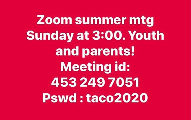 Youth@and parents!! PASS IT ON!