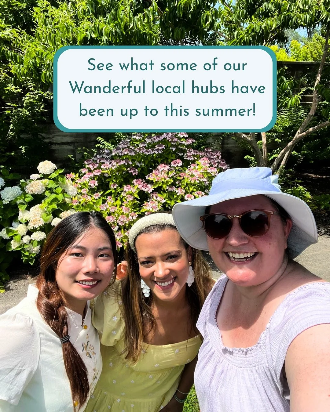 Our local hubs have been busy this summer. ☀️

From garden strolls to ice cream walking tours, our Wanderful community has been soaking up the season!

Wanderful hubs are local, in-person communities in cities around the world where travel-loving wom