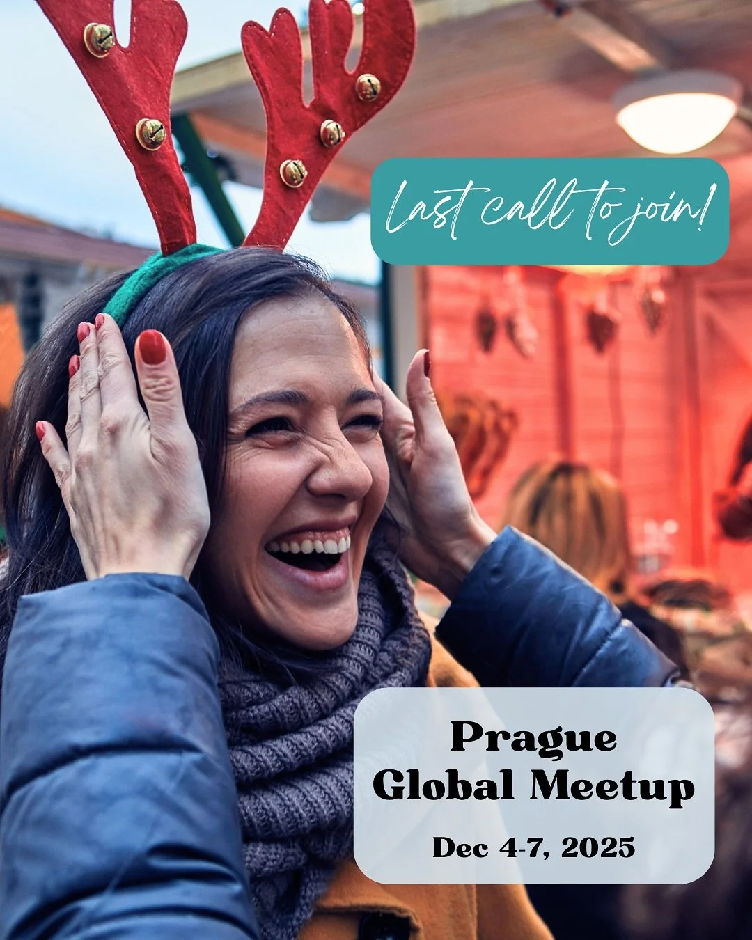 Just a Few Spots Left for Prague! ✈️

If you&rsquo;ve been dreaming of wandering cobblestone streets, sipping mulled wine, and exploring the magic of Europe&rsquo;s Christmas markets with an incredible community of women, this is your moment. 🎄

Nex