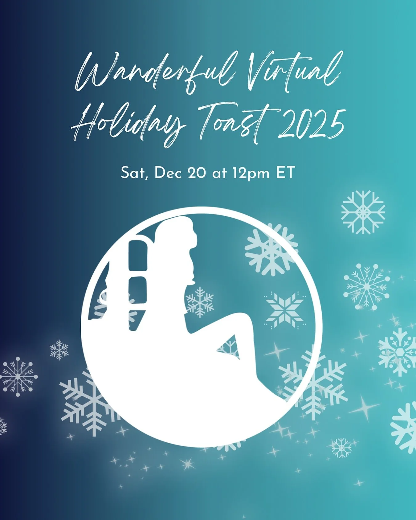 Raise a glass with us as we toast to an amazing year. 🥂

Join the Wanderful Virtual Holiday Toast 2025 for a cozy, joy-filled celebration of connection, community, and the journeys that shaped us this year.

We&rsquo;ll be sharing favorite Wanderful