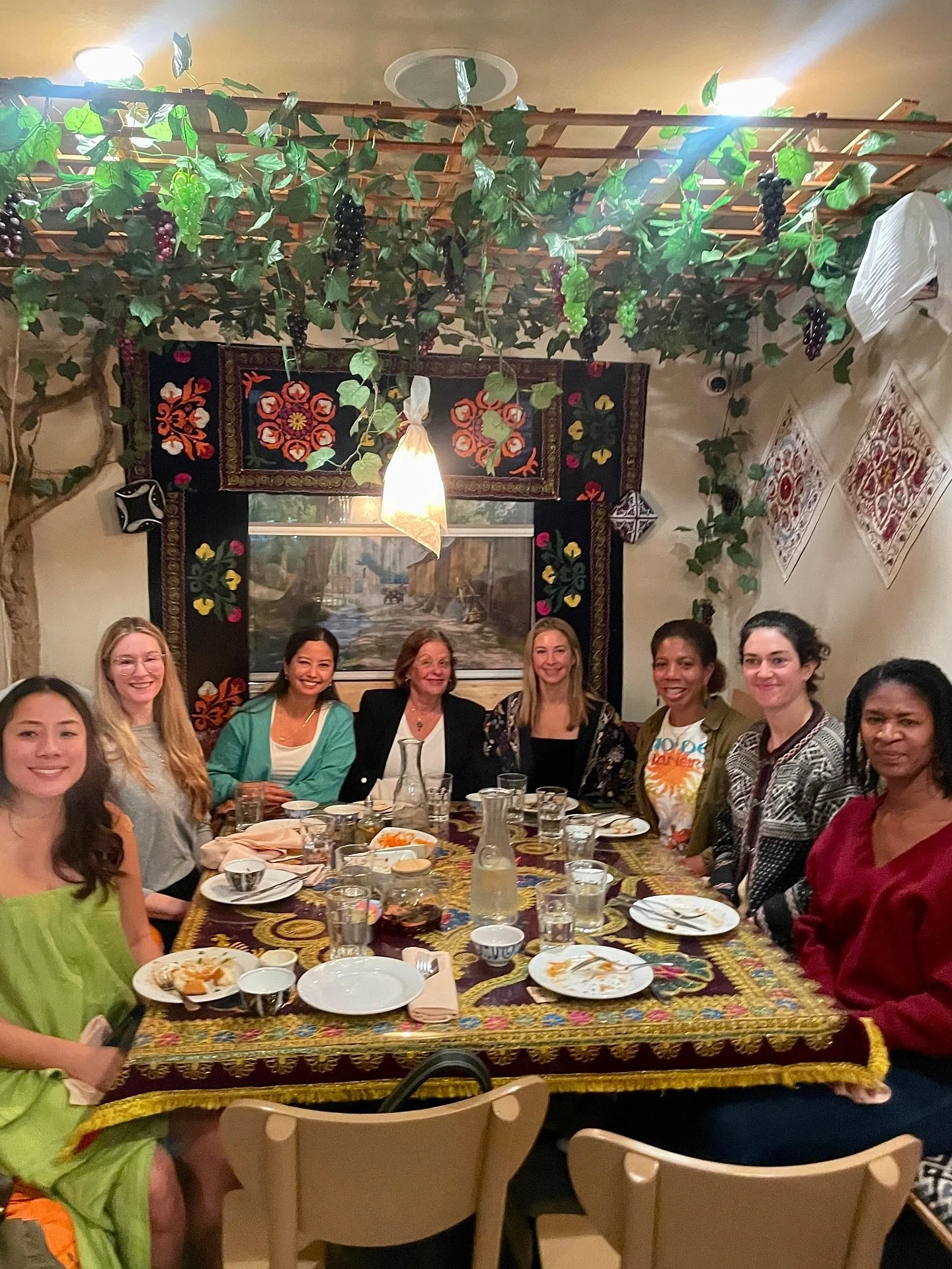 Our local Wanderful L.A. hub got together last week at a restaurant that celebrates the food and culture of Uzbekistan. 🇺🇿

And as a major bonus, they got to hear all about member Alice Ford&rsquo;s recent trip to Uzbekistan! 🫶 @alicesadventureson