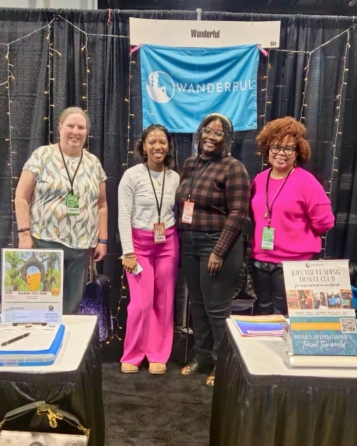 Our Wanderful members having the best time at the DC Travel &amp; Adventure Show. 🩵 

This show always brings out such an engaged and welcoming crowd, and we love getting to talk solo travel with so many like-minded travelers!

Thank you to all who 