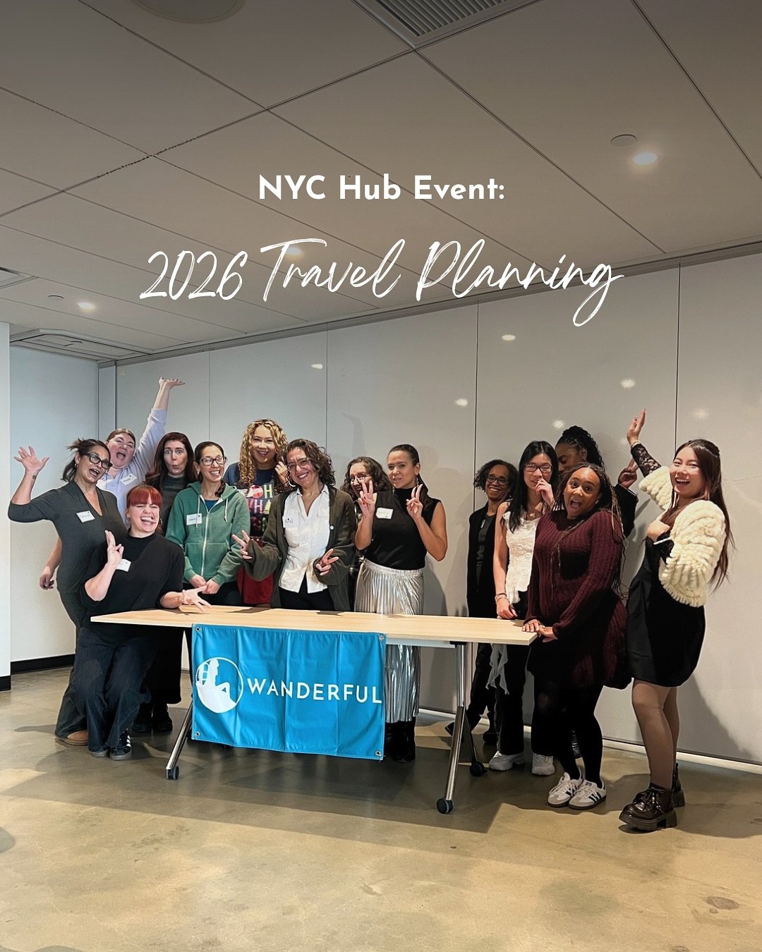 Our local NYC Wanderful Hub recently gathered at @pier57.nyc for a 2026 trip-planning meetup, and it was exactly what we love most about our community: thoughtful conversations, shared ideas, and time spent dreaming up future adventures together.

Fr