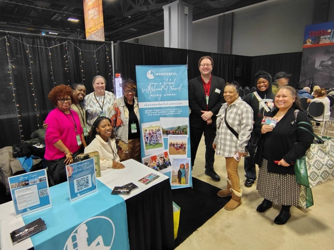 Still smiling from our time at the DC Travel &amp; Adventure Show ✨

We loved meeting everyone who stopped by the Wanderful booth! Our solo travel panel was such a highlight, filled with honest conversations, travel tips, and shared experiences.

And