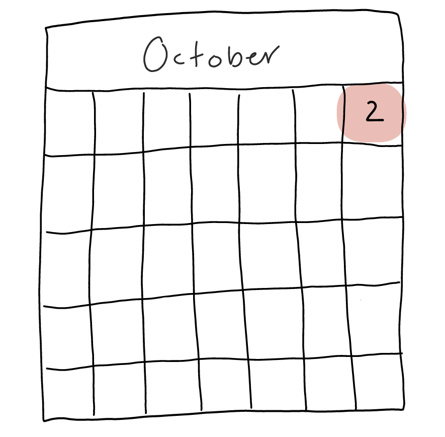 October 2