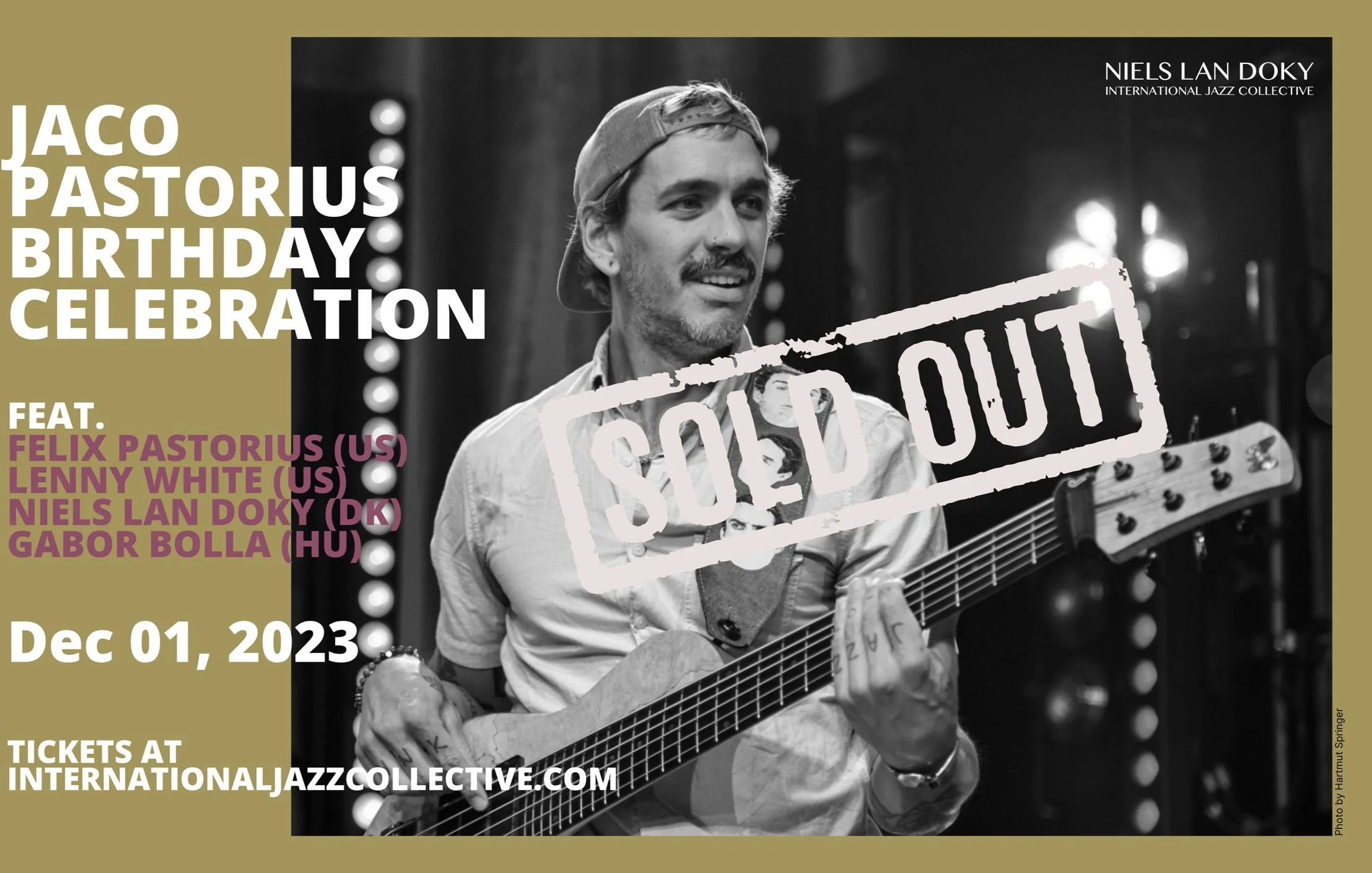 JACO PASTORIUS BIRTHDAY CELEBRATION (SOLD OUT)