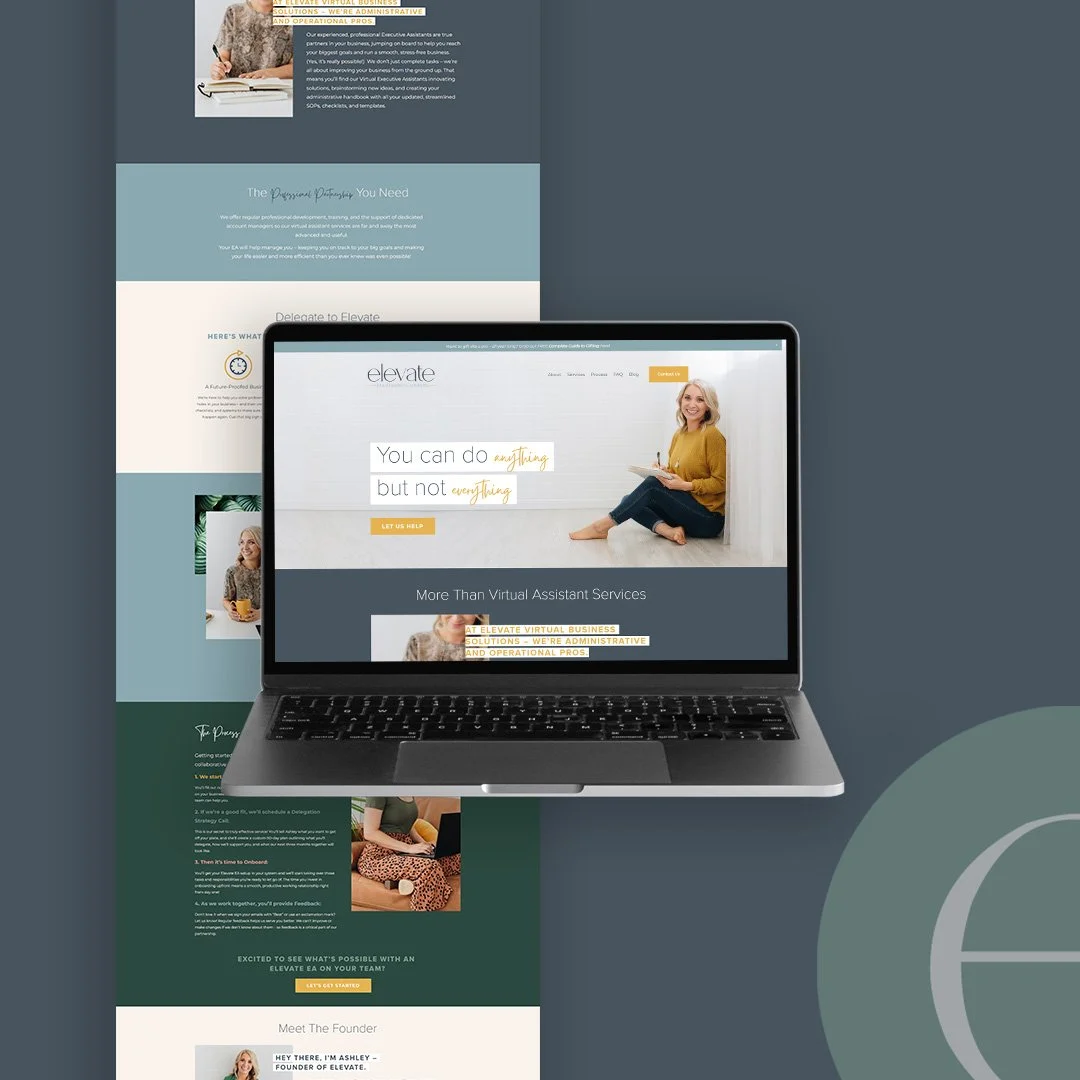 Squarespace and Kajabi Website Designer for Online Businesses