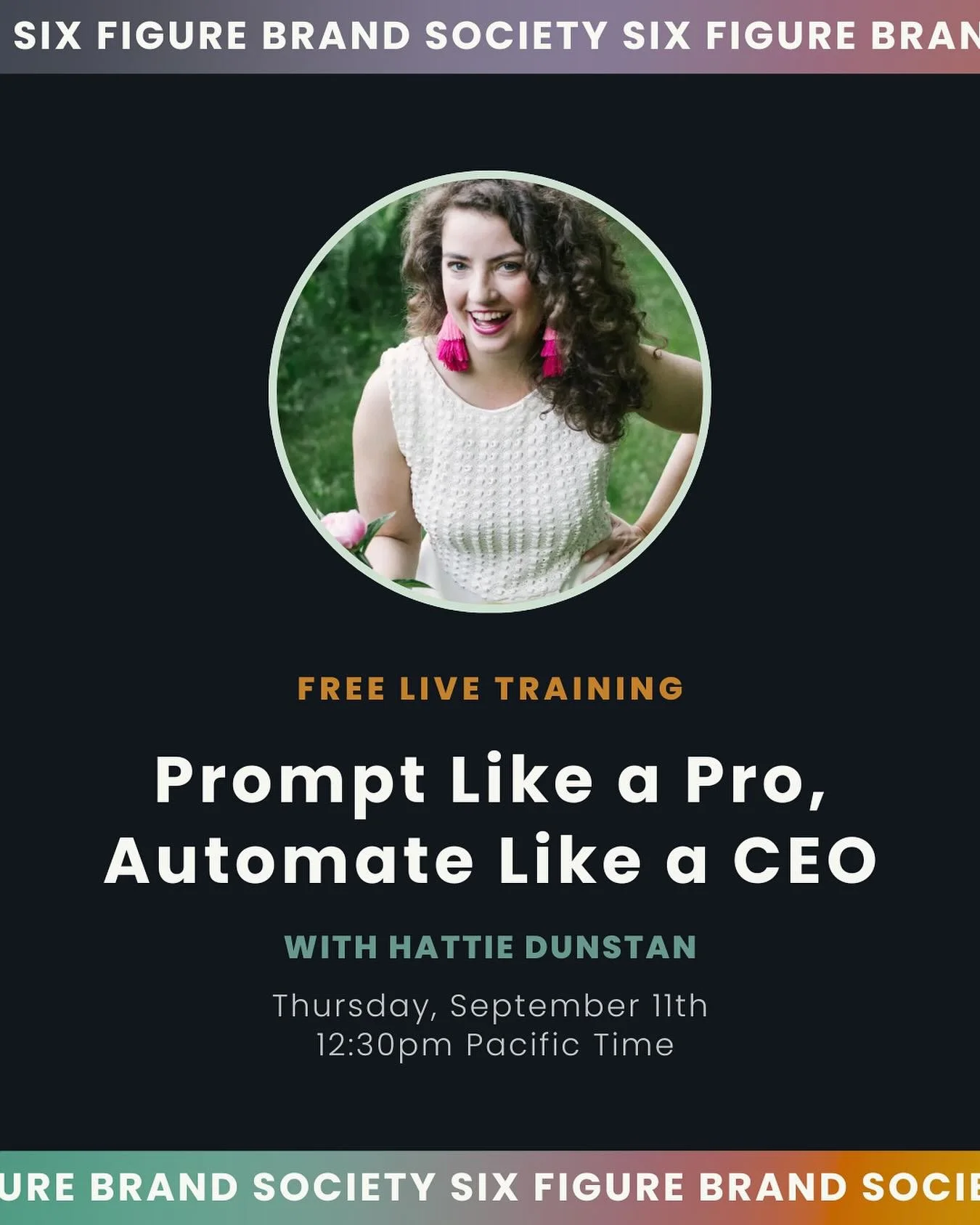 You don&rsquo;t have to be a tech wizard (or even a systems person) to use AI to your advantage.

But you do need to know how to prompt it well, and how to actually put it to work in your business.

That&rsquo;s exactly what we&rsquo;re covering in t