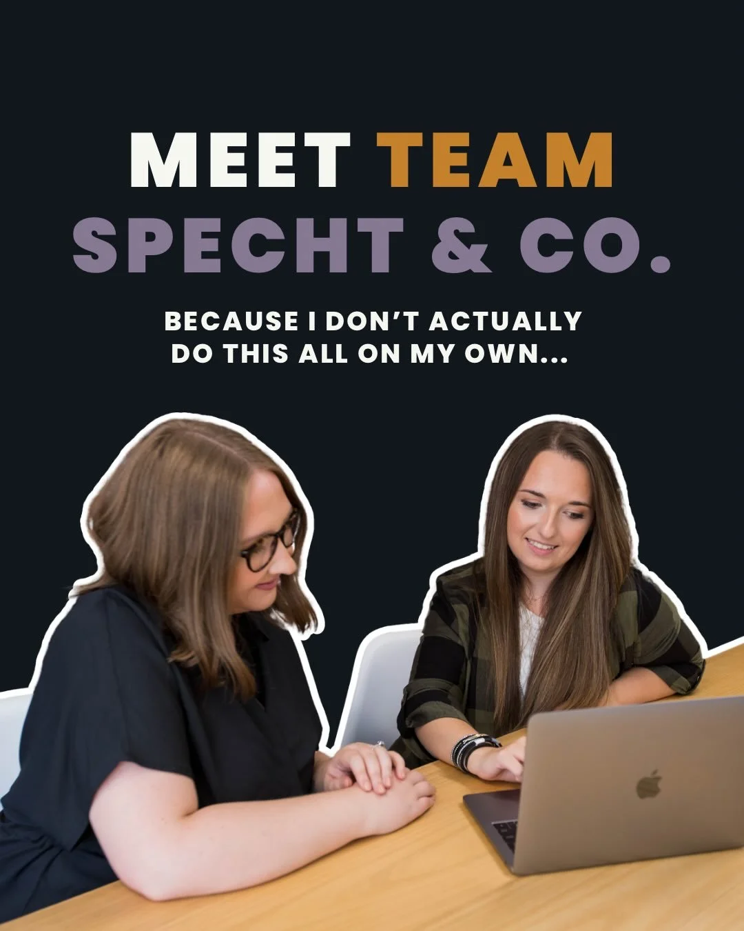 Heyyyy from your newest branding BFFs 👋

One of the things I&rsquo;m most proud of in business is building and cultivating this team. 

We care. A lot. 

About you, about your business, about your goals and about the impact you want to have on the w