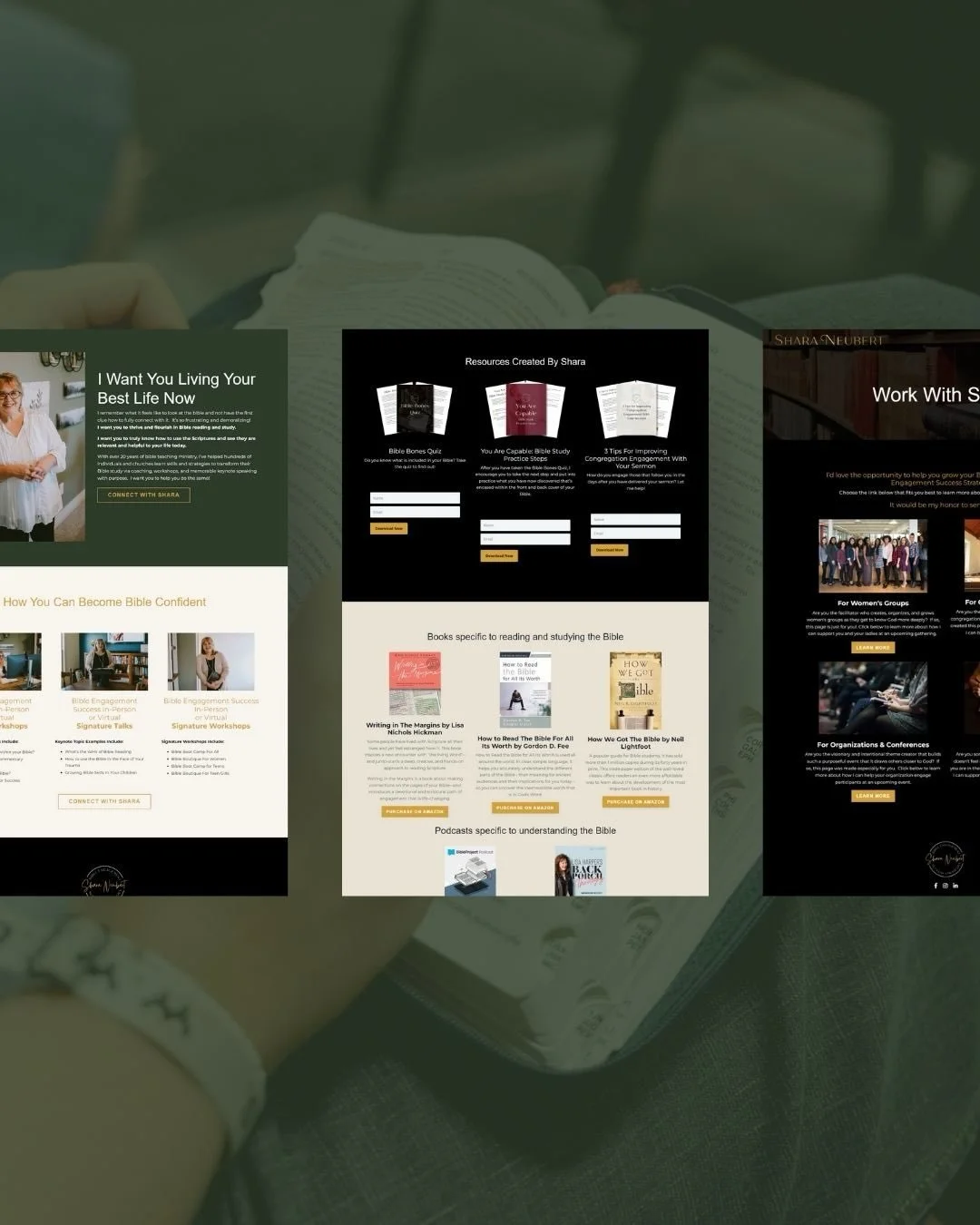 Shara asked for moody, rich mahogany, old books and strong coffee vibes and it&rsquo;s safe to say we delivered!

It was such an honor helping @sharaneubert bring her vision for her business to life and it&rsquo;s been an even bigger honor seeing the