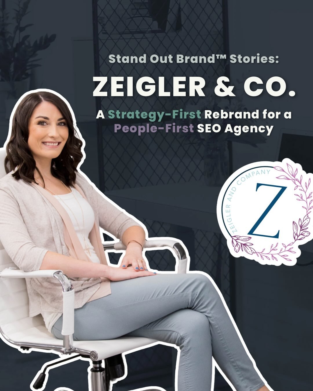 Danielle came to us because she was tired of her logo and her website&hellip;

But what she got back was so much more than that.

✅ Brand strategy to cut through the noise and clarify how to talk about her work

✅ Messaging &amp; voice that sounded l