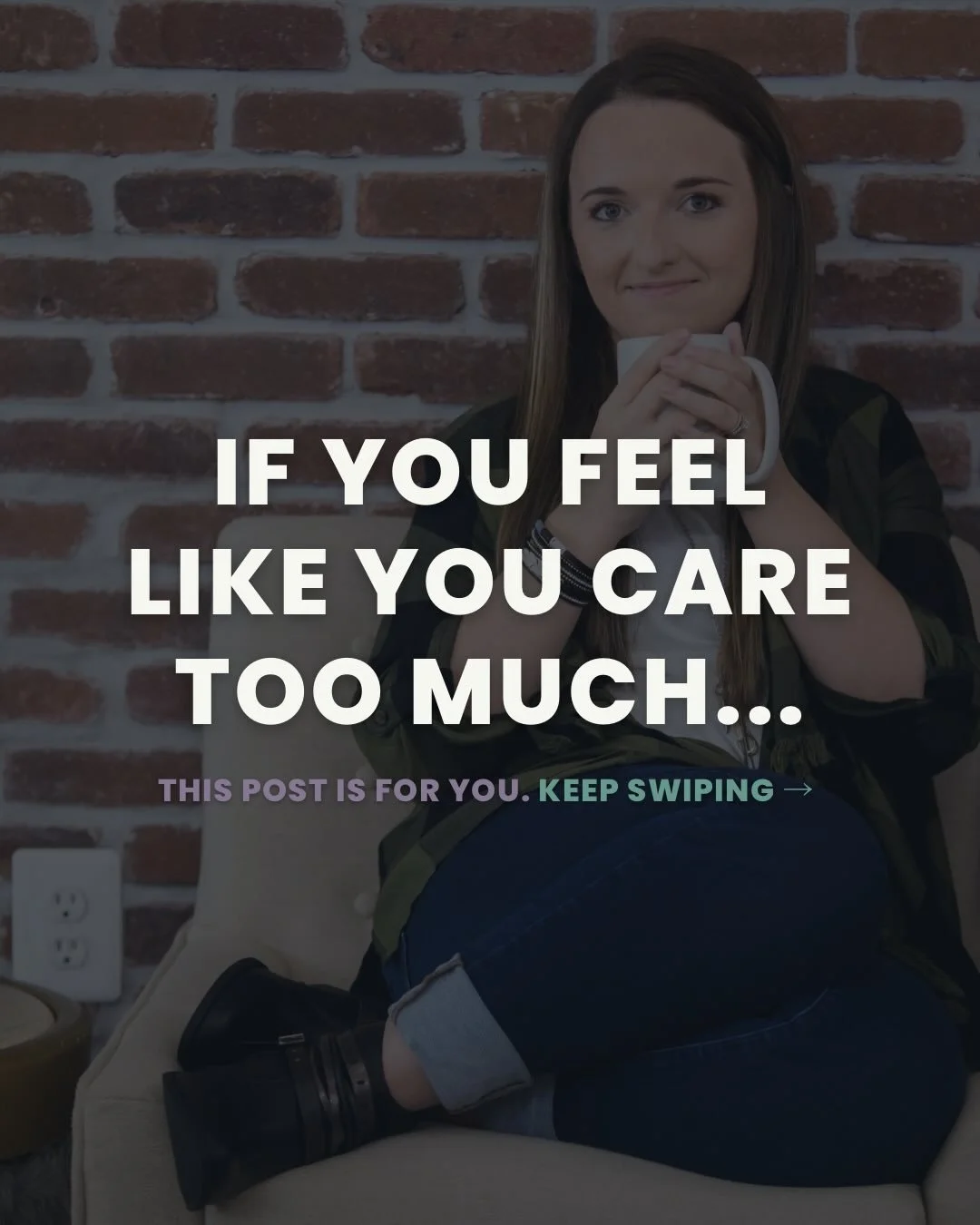 Before you worry that I&rsquo;ll start spiraling... there&rsquo;s a BIG difference between caring what your people think and caring what every internet stranger thinks.

I know where line is. The trolls don&rsquo;t live in my head rent-free.

But my 