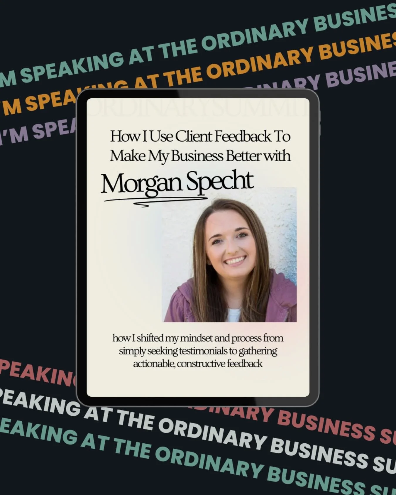 NGL I am in my feels big time over this one 🥺

The Ordinary Business&reg; Summit was my absolute favorite virtual business event I attended last year. Hands down.

Since then I&rsquo;ve had the pleasure of getting to know @jesscreatives and the see 