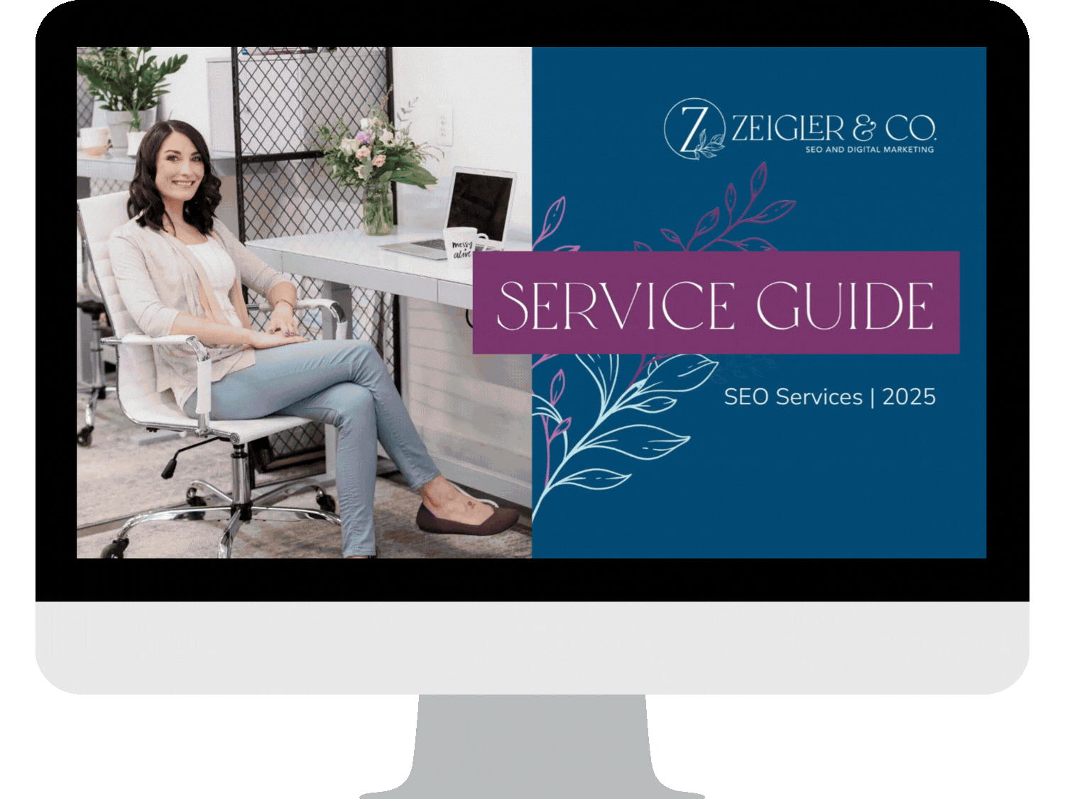 Branded marketing collateral for SEO & Digital Marketing Agency