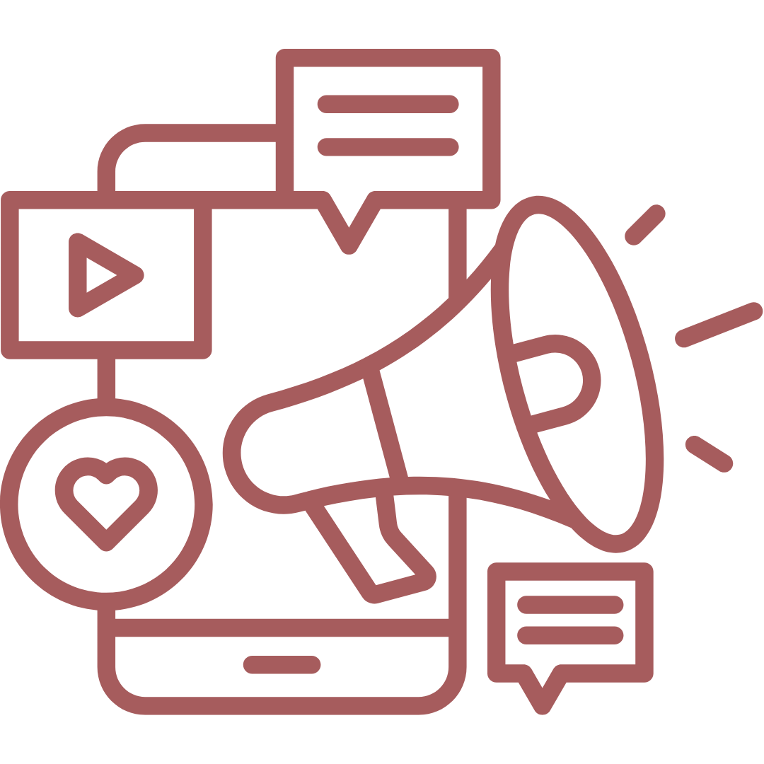 social media content icon