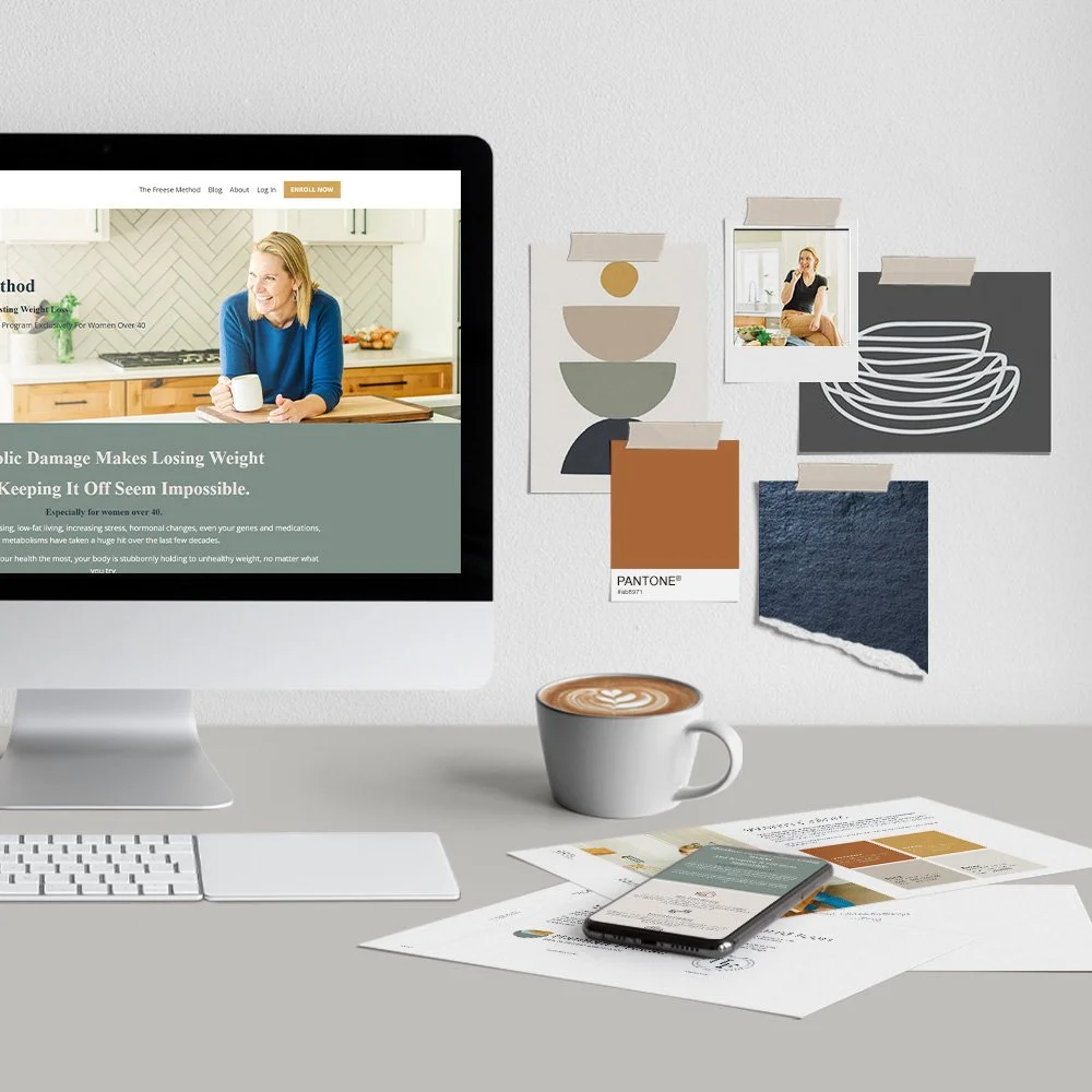 Strategic brand design examples for online service providers