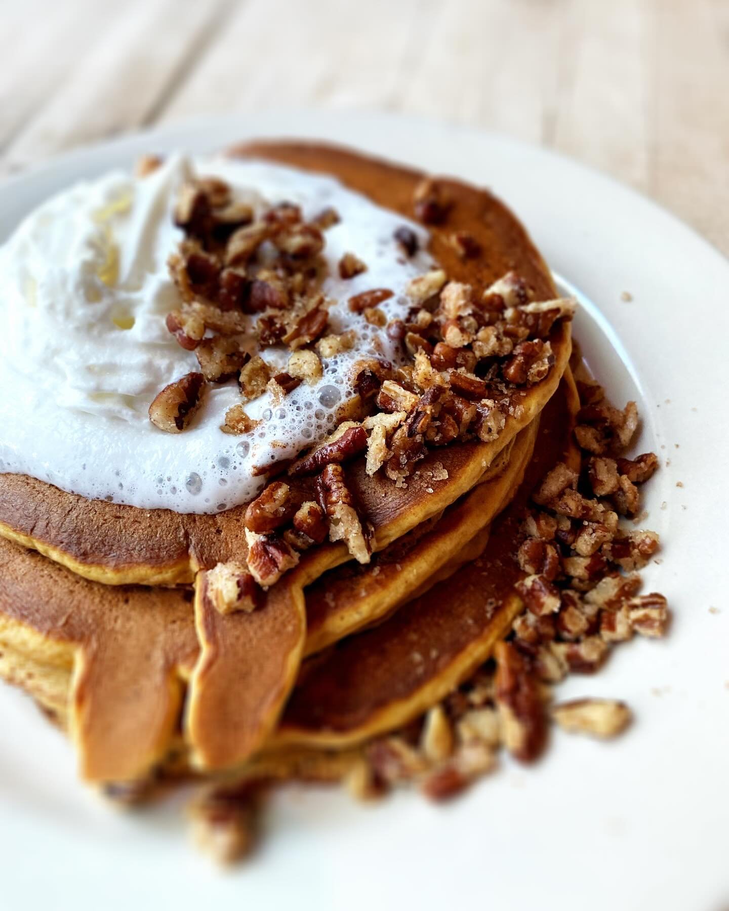Sweet or savory? Sweet Potato Pancakes, with candied pecans, or Steak &amp; Eggs Benedict, with grilled onions, sriracha hollandaise, on @tgmbread Texas toast? Both special through Sunday! #westeggcafe but call us #westegg #brunch #brunchatl #bruncha