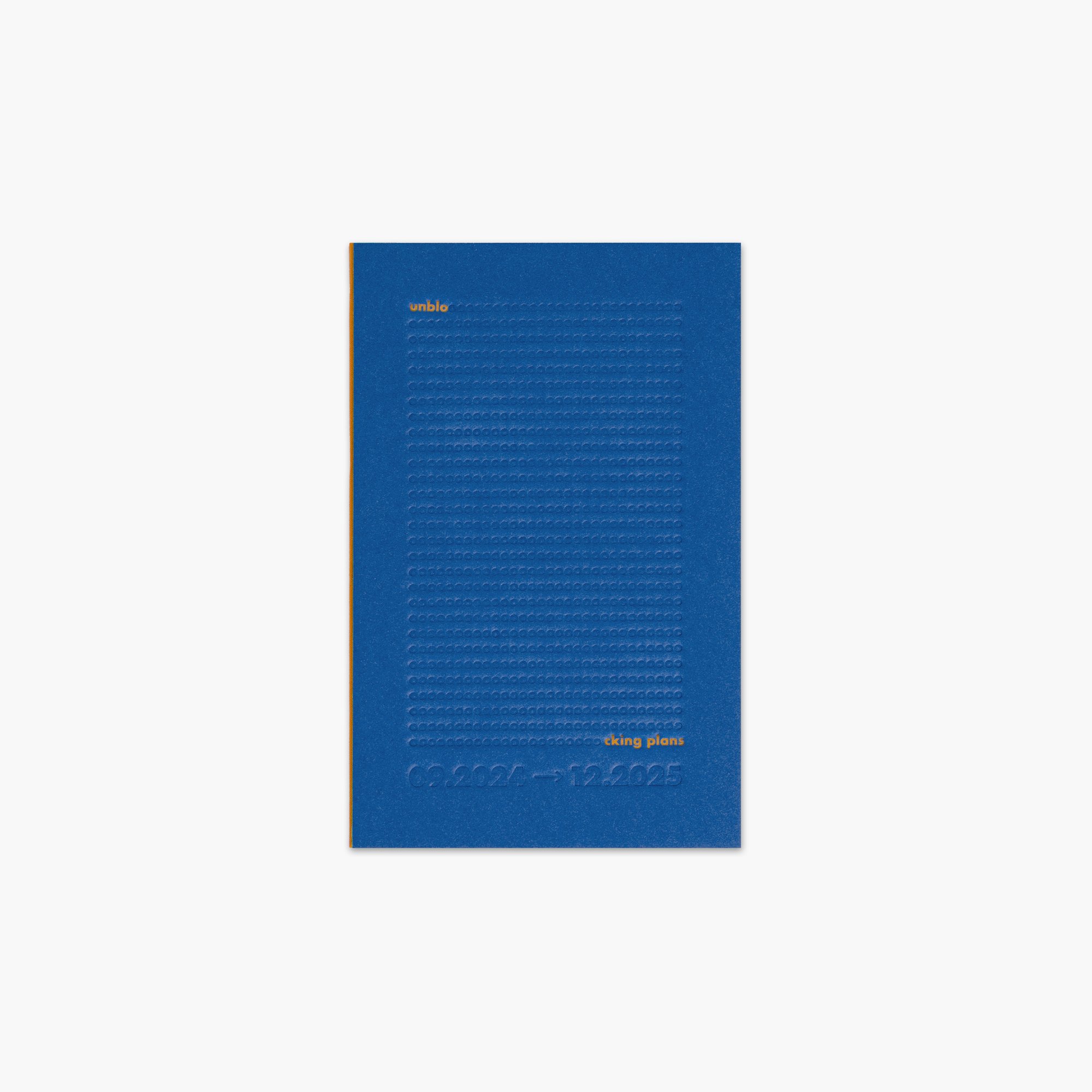 unblocking plans | weekly planner 09.2024 - 12.2025