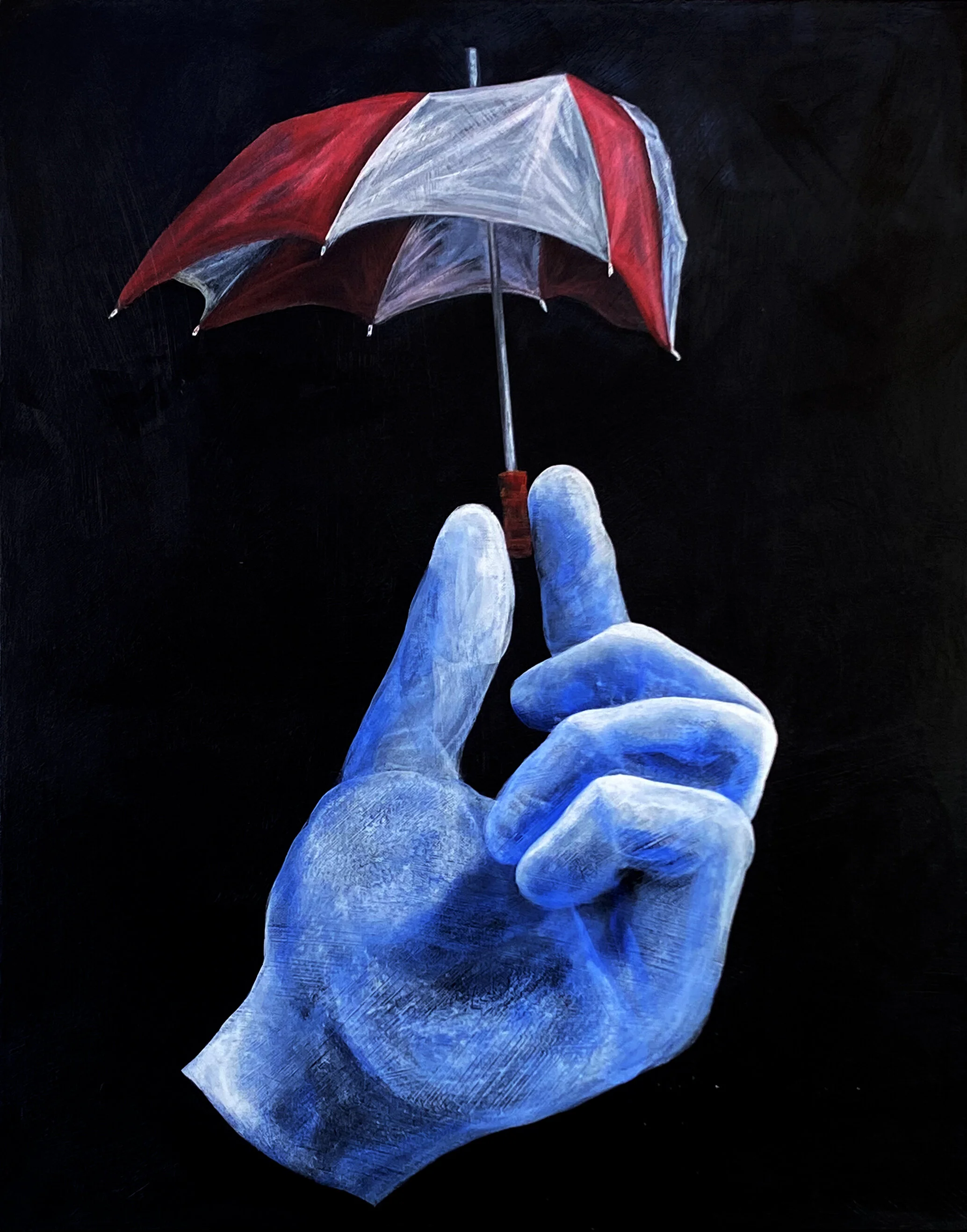 I Tried, Acrylic on Canvas, 22" x 28"SOLD