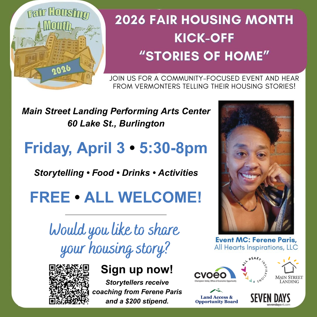 Stories of Home : Fair Housing Month Kickoff