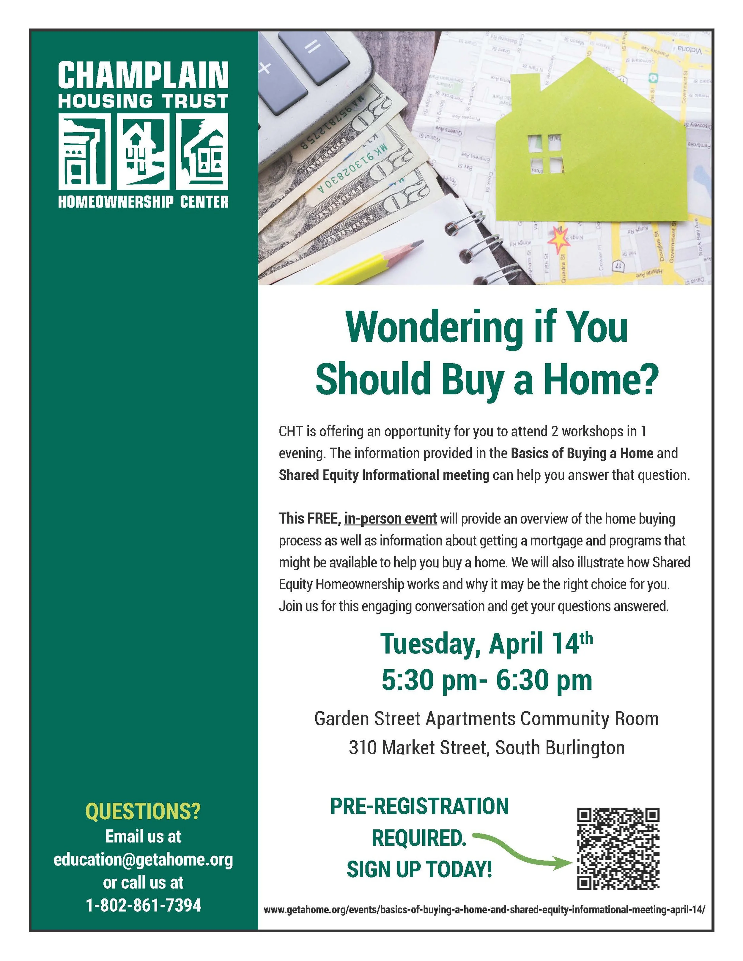 Basics of Buying a Home and Shared Equity Informational Meeting