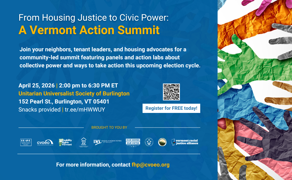 From Housing Justice to Civic Power: A Vermont Action Summit