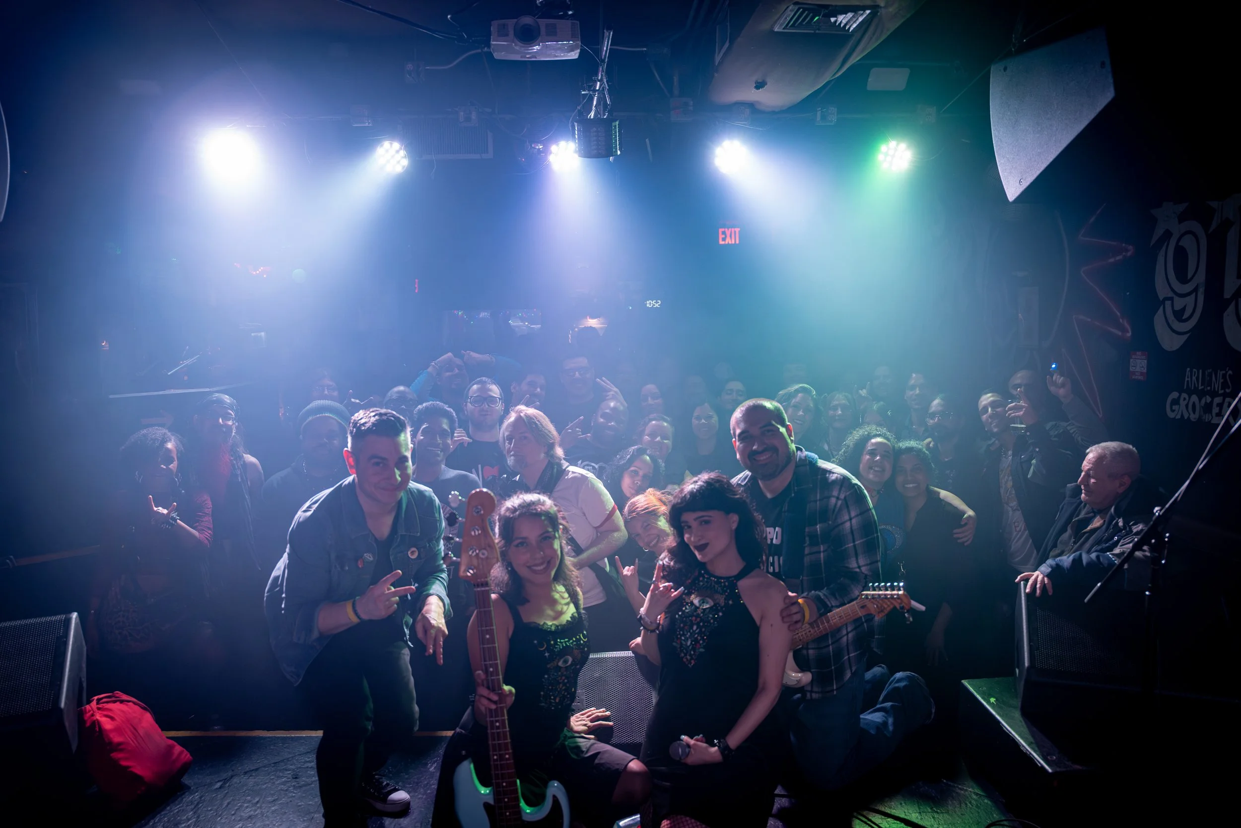 no grudges "evil eye" release show at arlene's grocery show