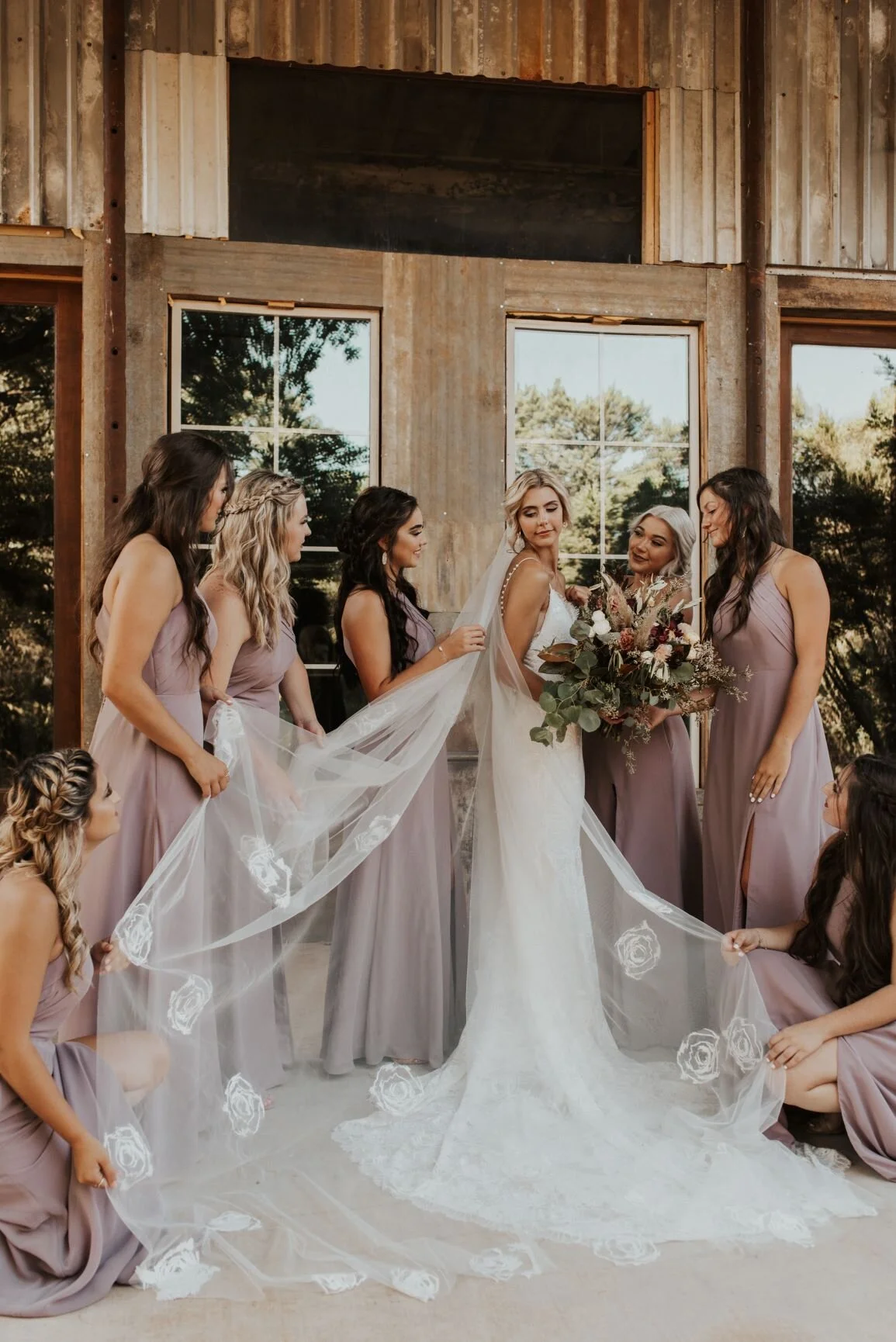 boho wedding veil 