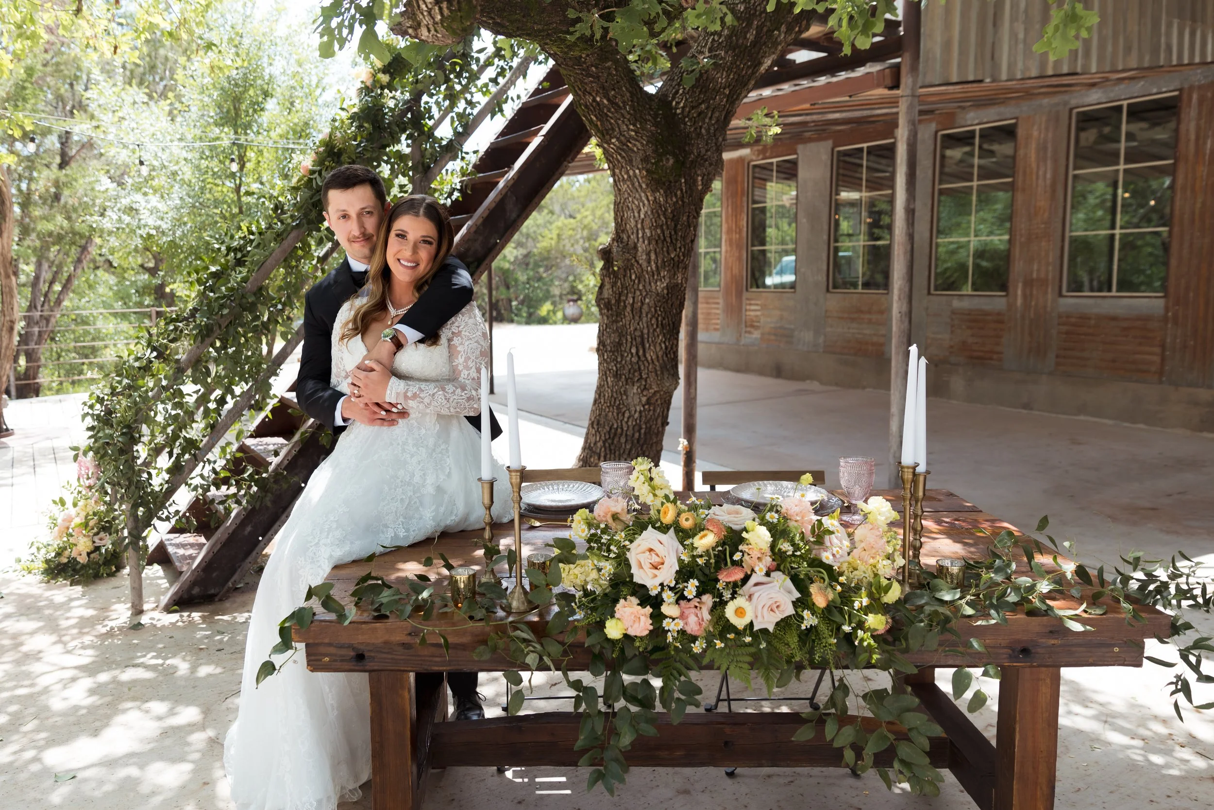 Spring Styled Shoot at Sparrow Creek Ranch: Real Wedding Ideas from the Texas Hill Country