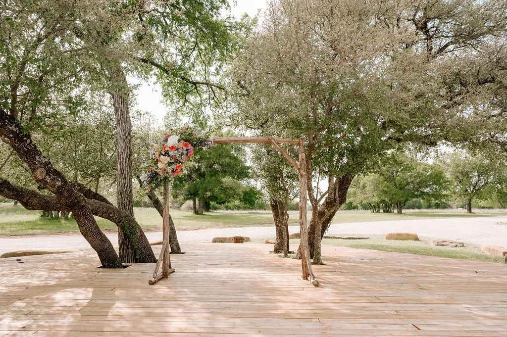 Airy April Outdoor Ceremony for the 
