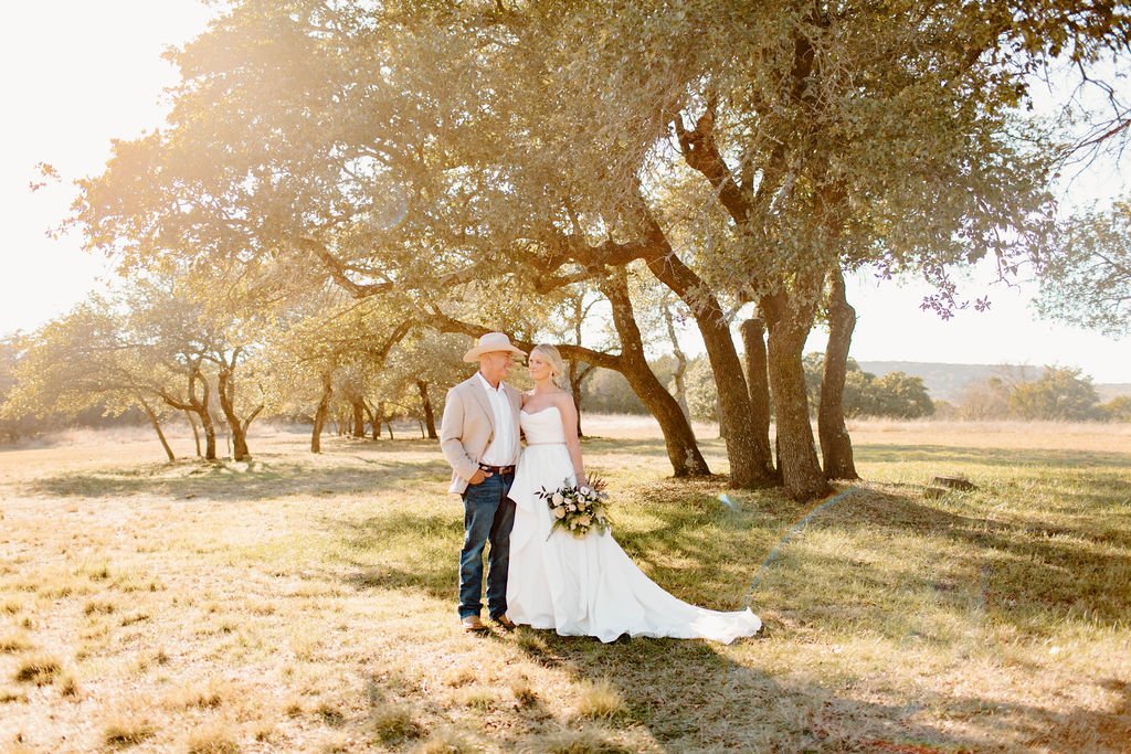 December - the Sunshine Month for Texas Weddings - Kim and Mark’s Beautiful Winter Wedding