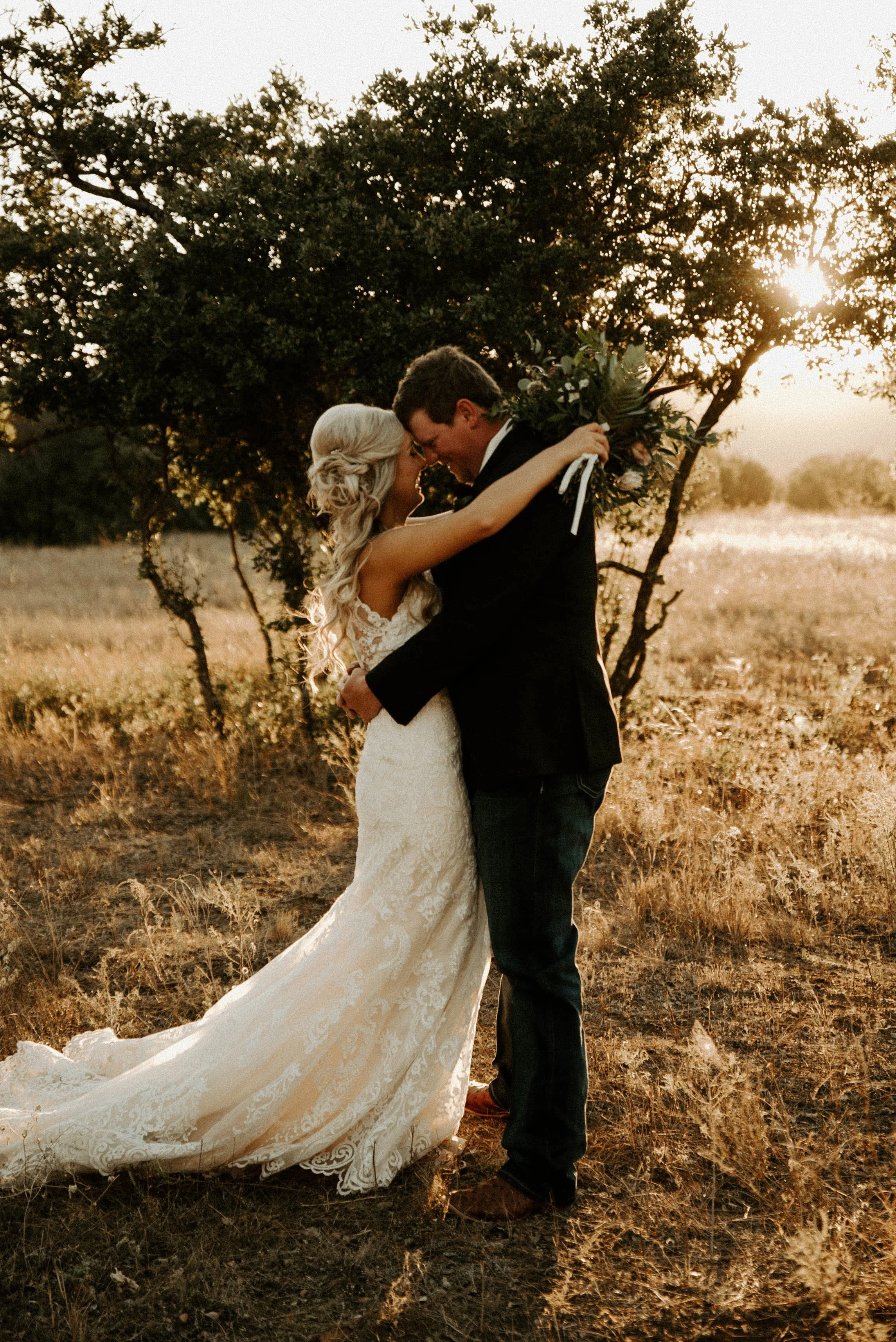 rustic fall wedding in graham texas