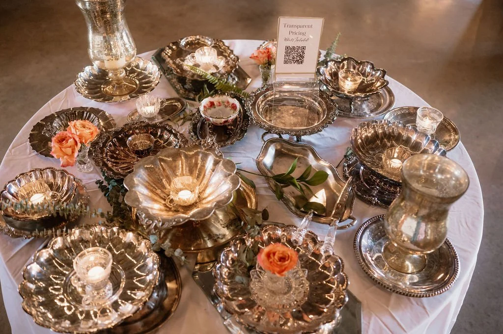 Some of - SCR's 2 dozen vintage trays for decor 