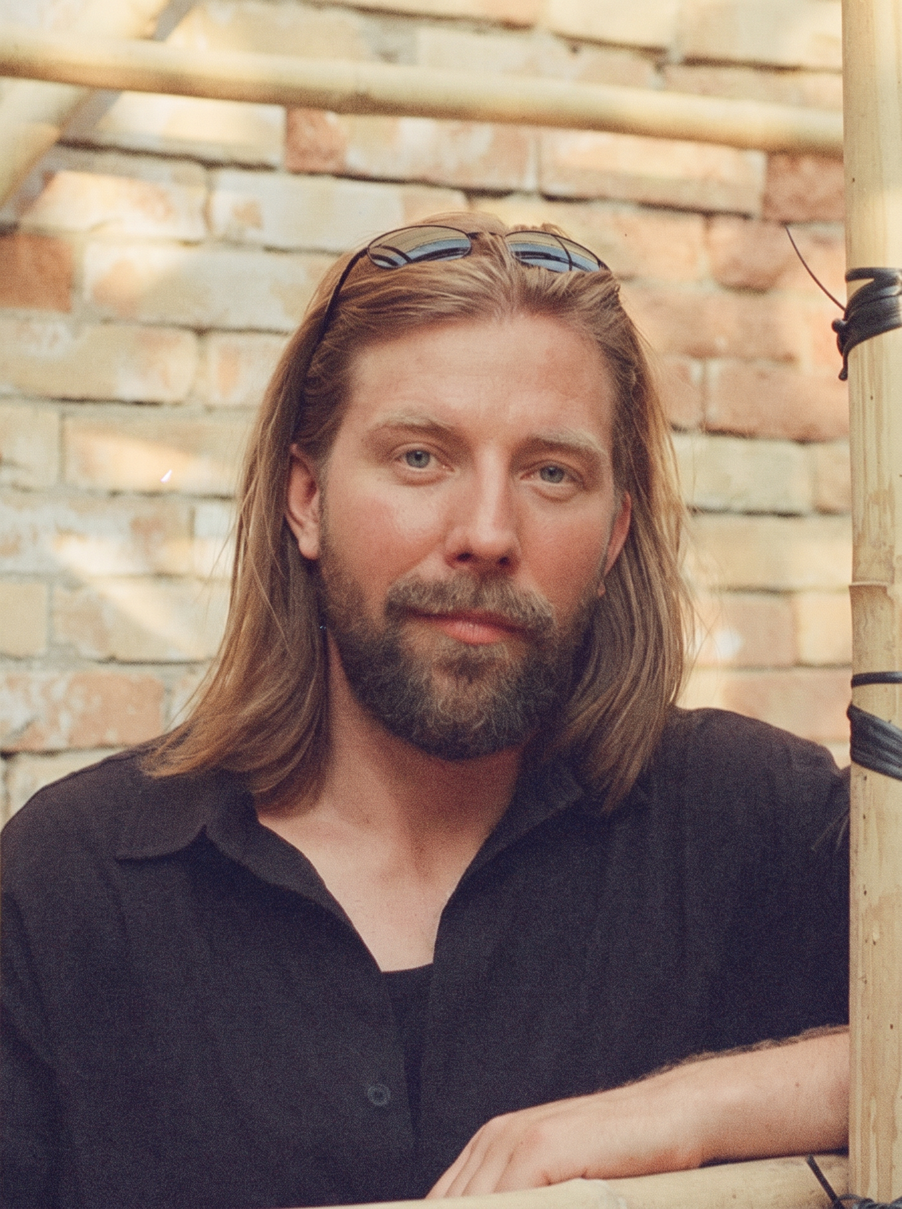 Portrait of architect Toms Kampars
