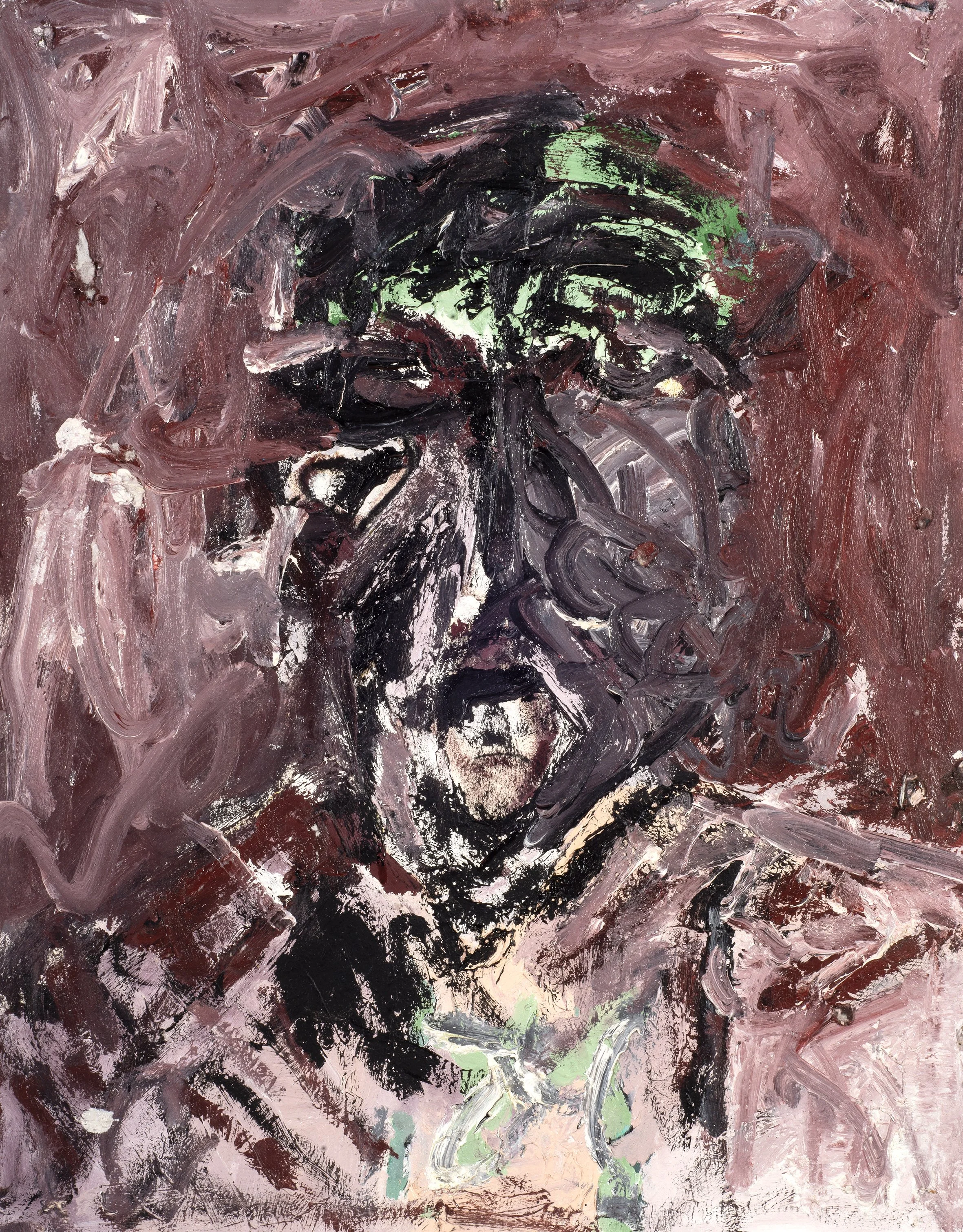 Dictator, 2017, oil on paper, 43 x 34 cm.jpg