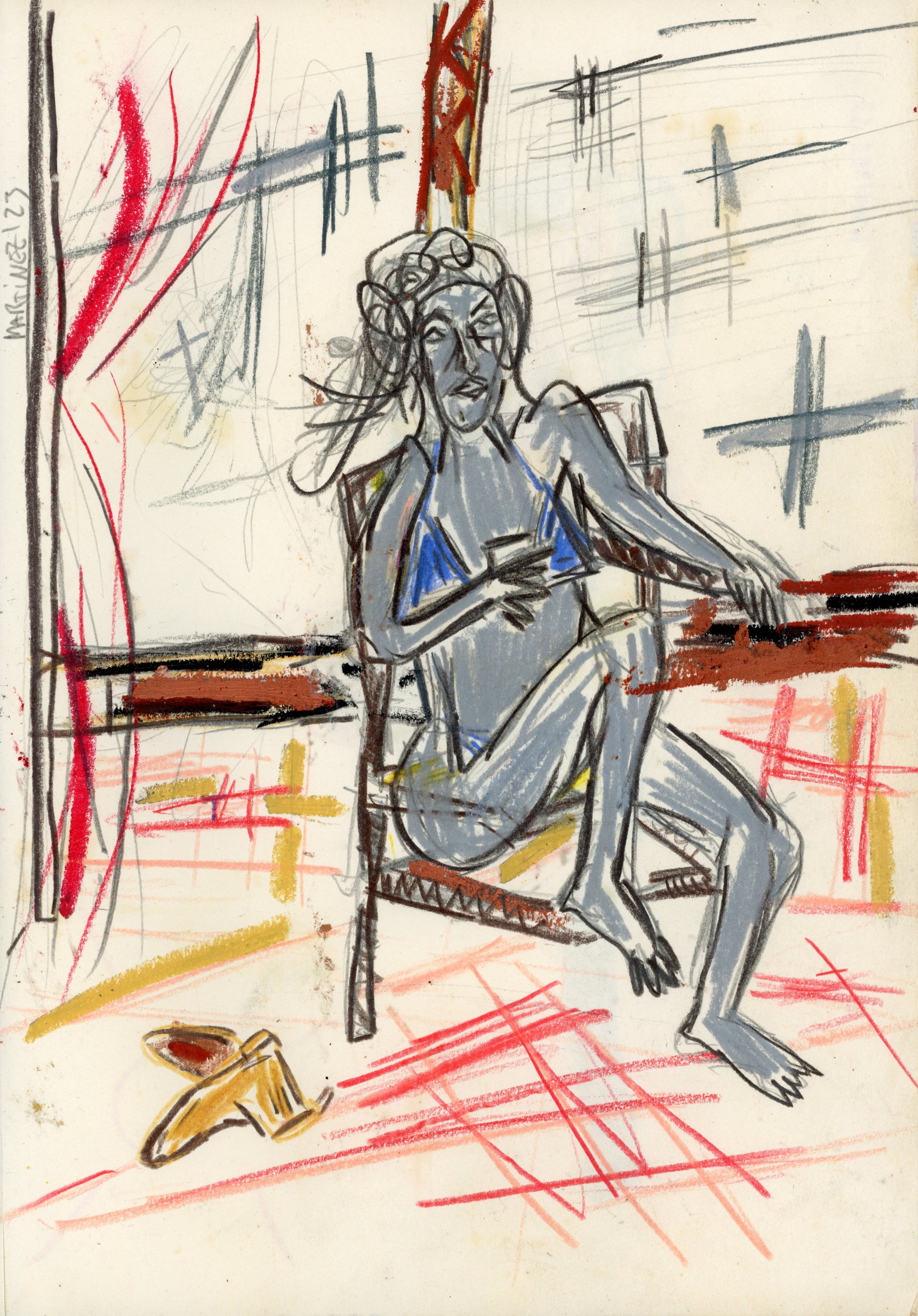 Bikini, 2023, pencil on paper, 21 x 29 cm.jpg