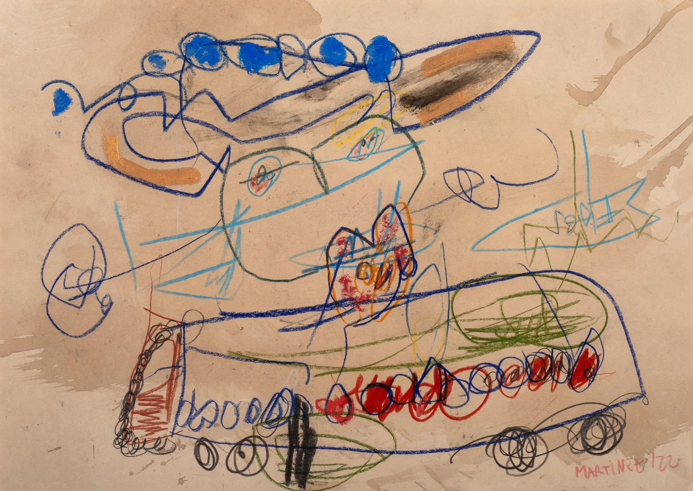 Mexicar, 2022 pencil on paper, 30 x 41 cm.jpg