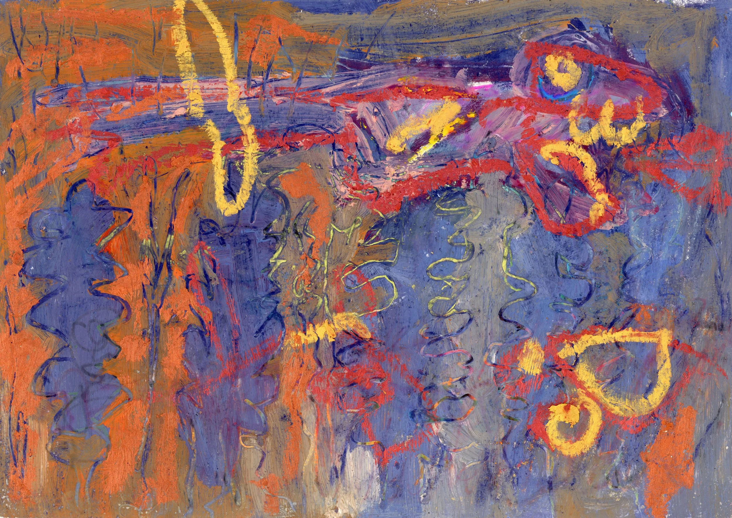 FIsh Bowl, 2023, oil on paper, 21 x 29 cm.jpg