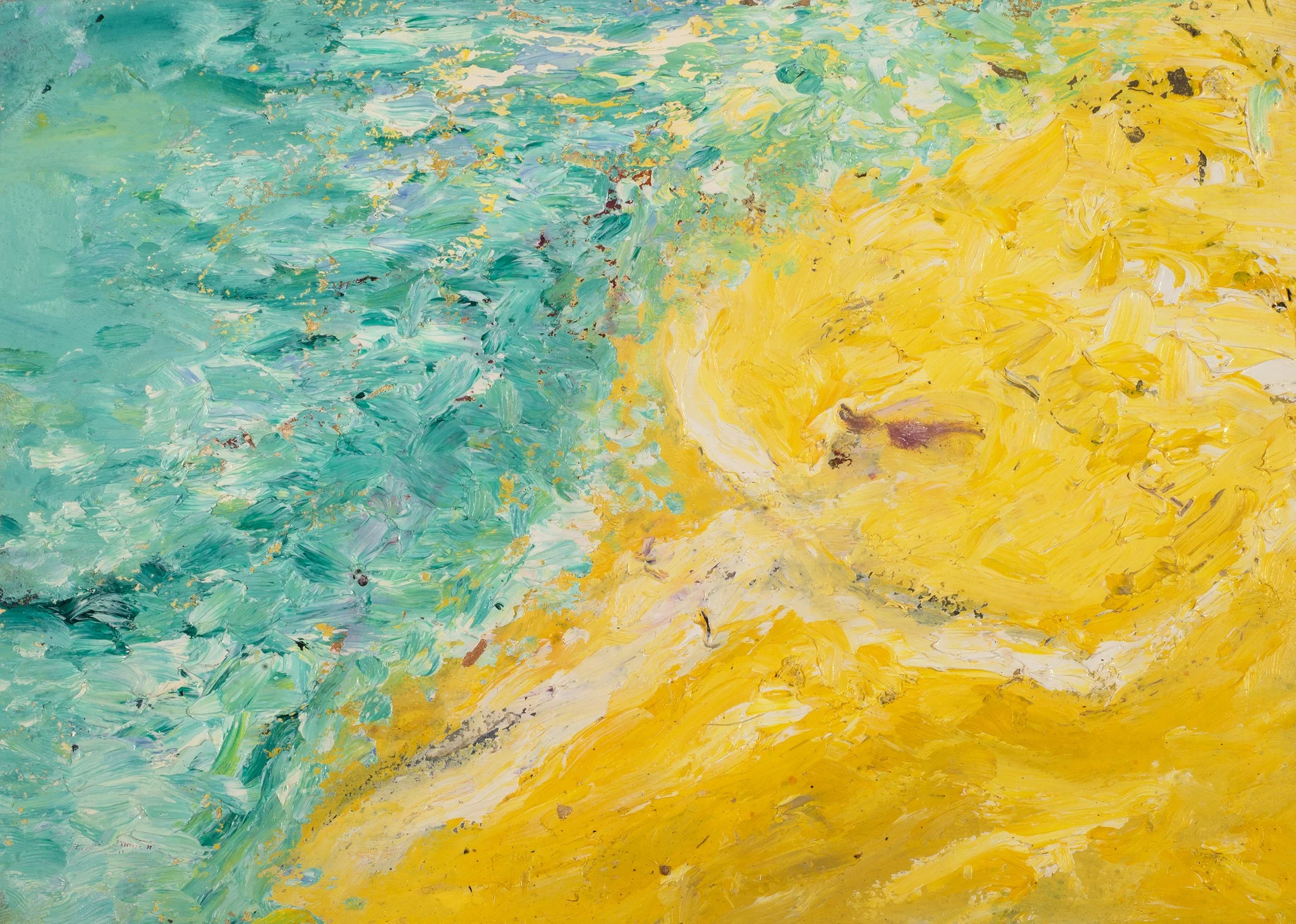 Topless Nonna, 2024, oil on cardboard, 15 x 20 cm.jpg