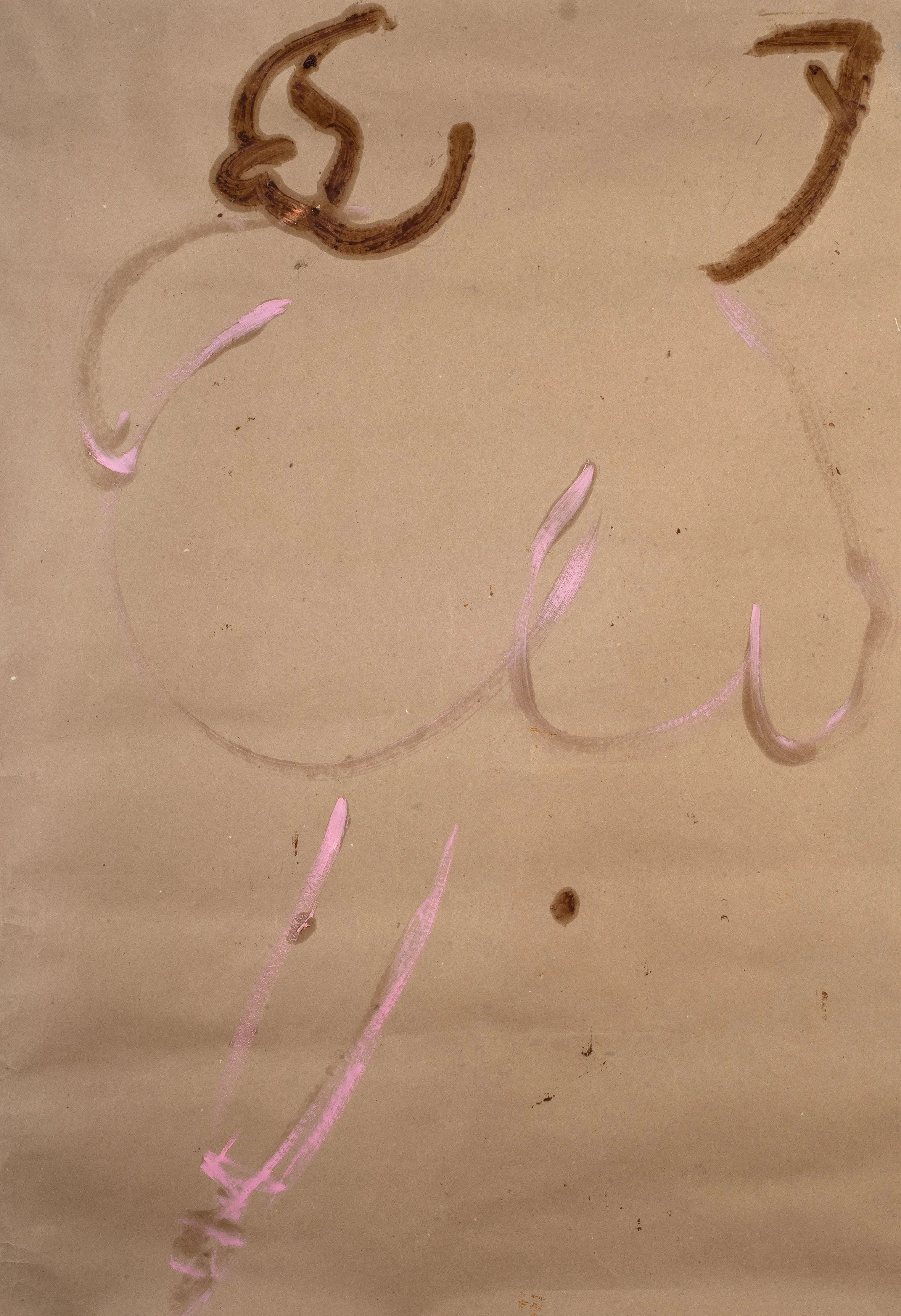 Big ballerina, 2011, oil on papaer, 95 x 150.jpg