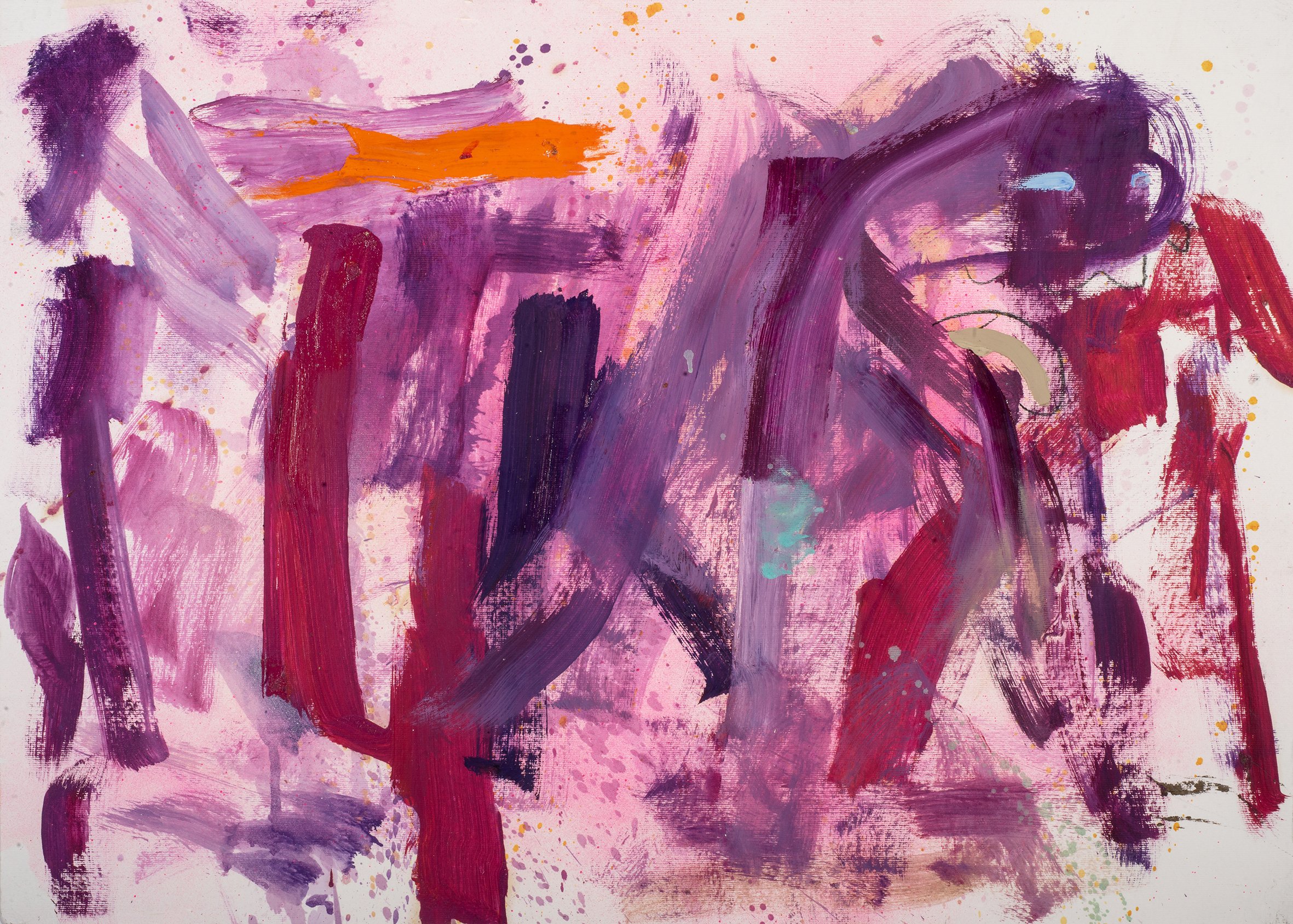 Deep purple, 2024, oil on paper, 50 x 70 cm.jpg