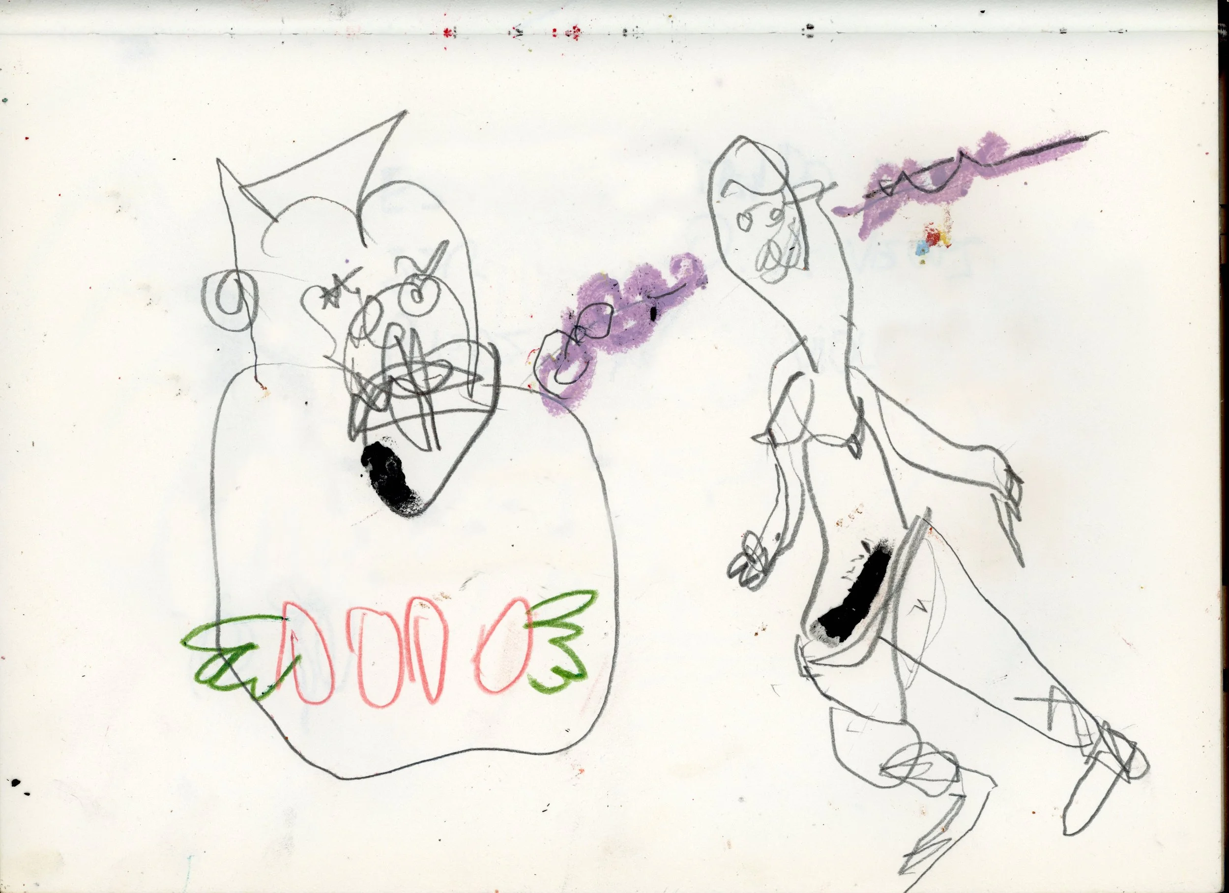 Dudes, 2023, pencil on paper, 21 x 29 cm.jpg