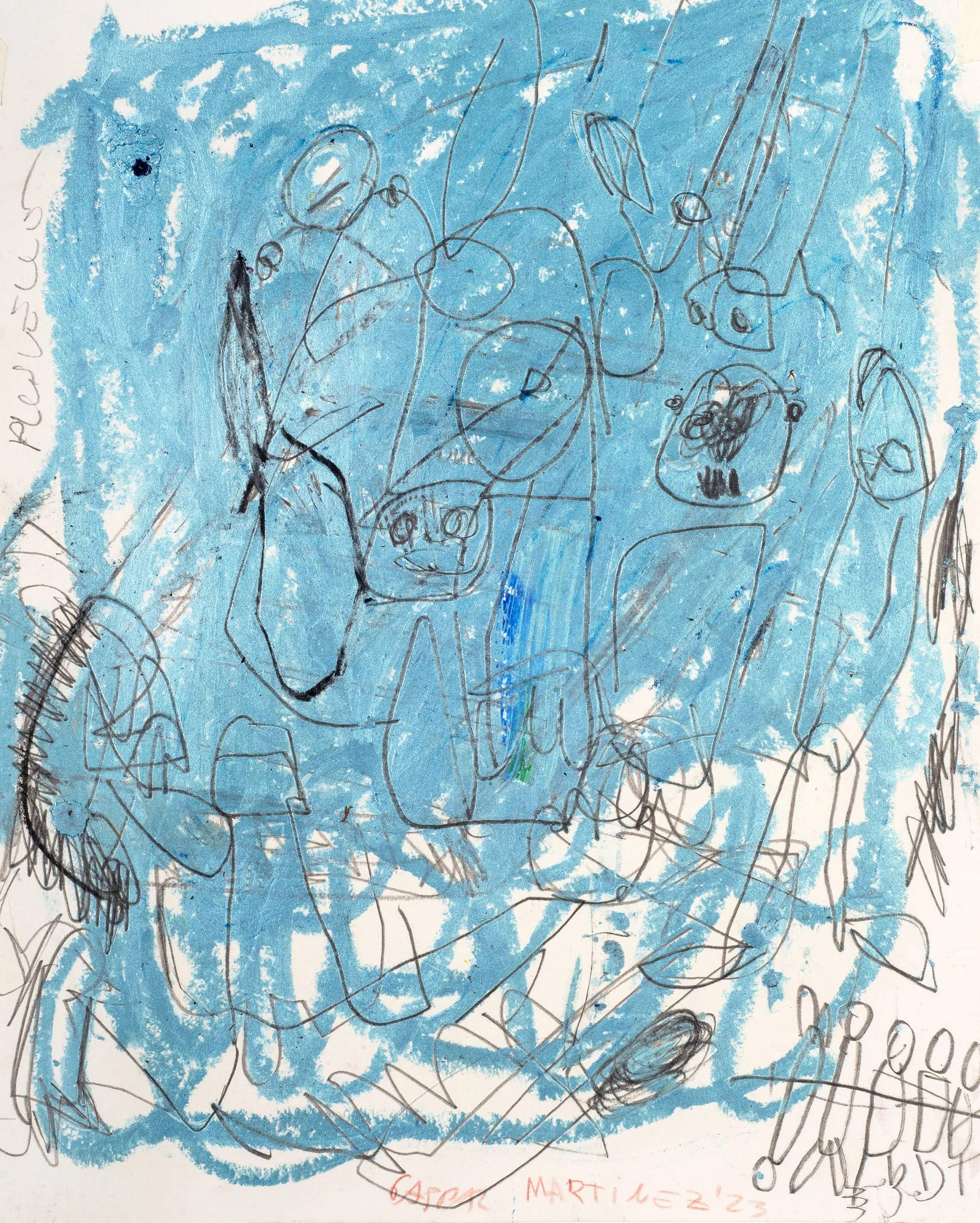 Blues, 2023 oil on paper, 36 x 28 cm.jpg